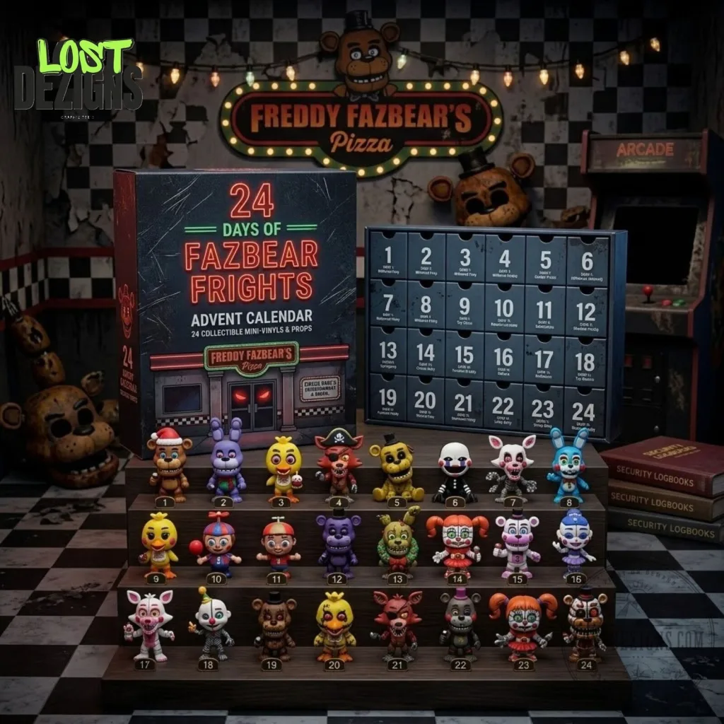 Five Nights at Freddy’s Collectible Mini Figures Advent Calendar Five Nights at Freddy’s Collectible Mini Figures Advent Calendar