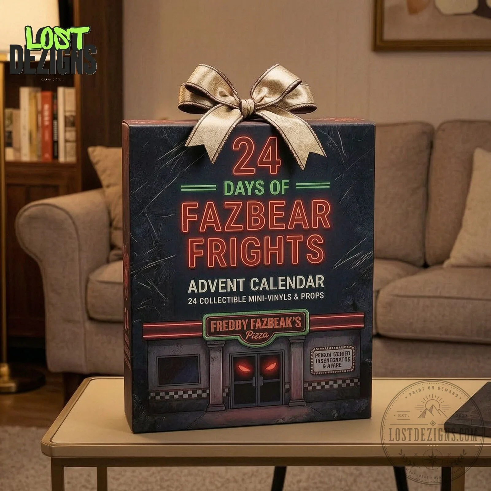 Five Nights at Freddy’s Collectible Mini Figures Advent Calendar 6 Five Nights at Freddy’s Collectible Mini Figures Advent Calendar