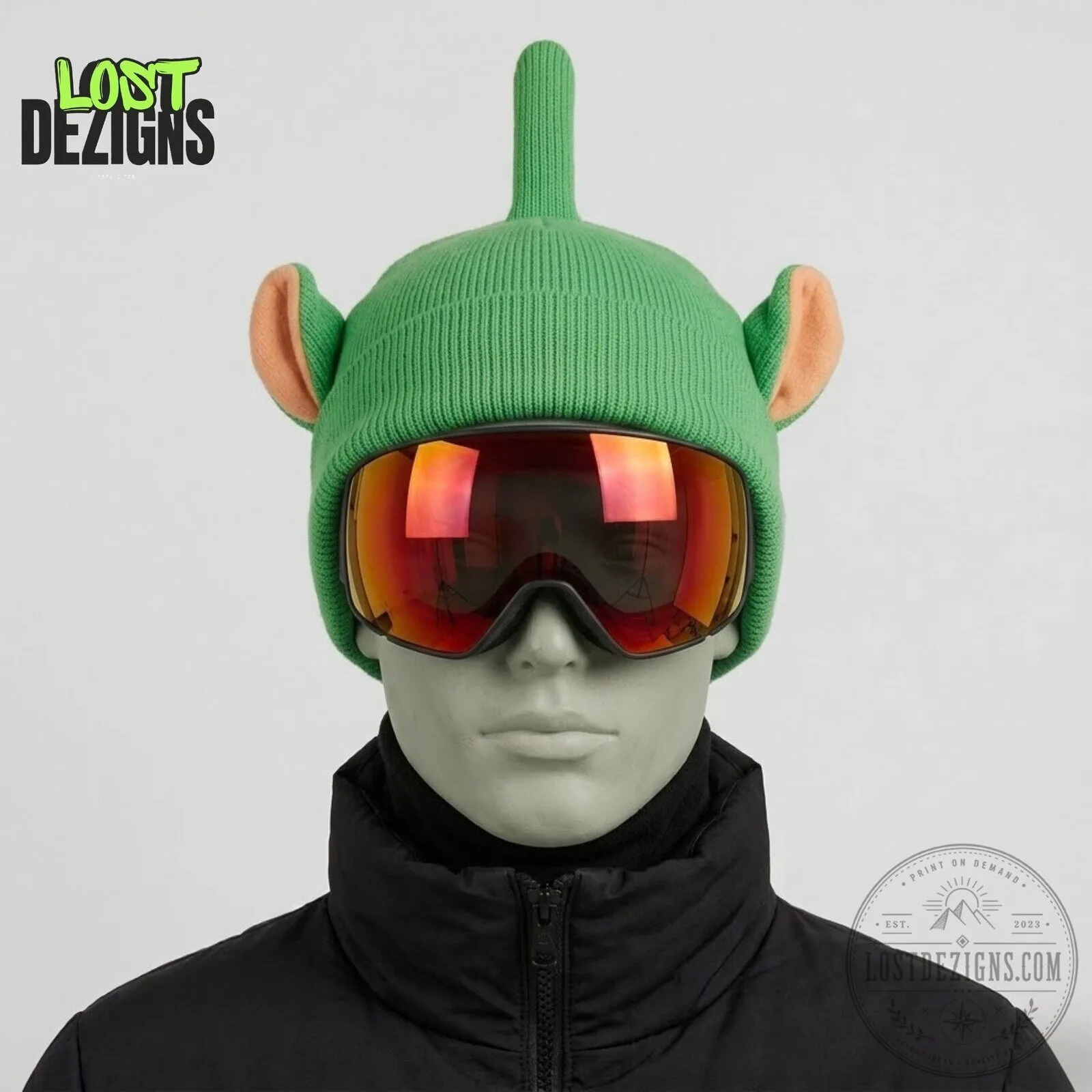 Teletubbies Ski Helmet Beanie 9 Teletubbies Ski Helmet Beanie