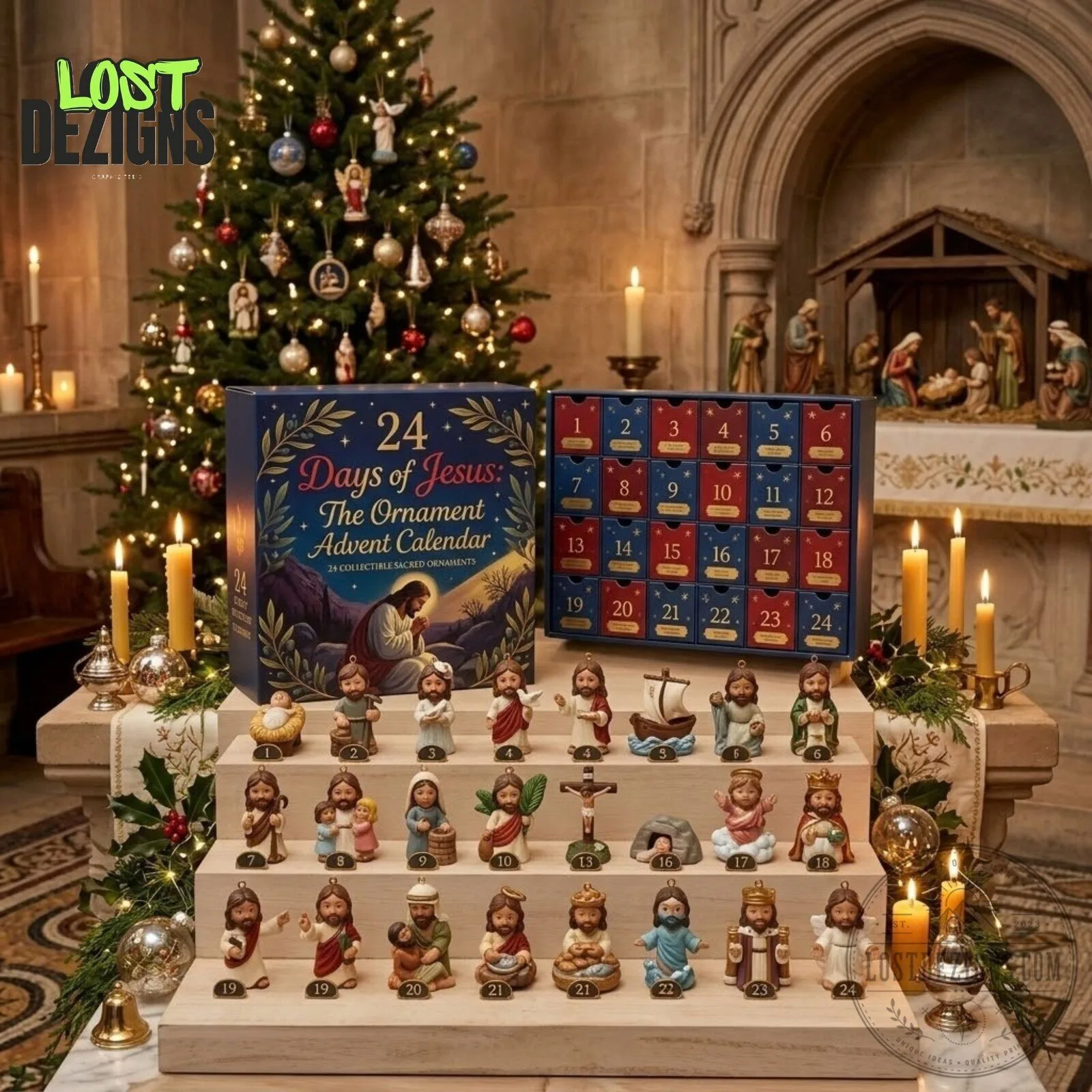 Jesus Christian Nativity Christmas Advent Calendar 2026 4 Jesus Christian Nativity Christmas Advent Calendar 2026