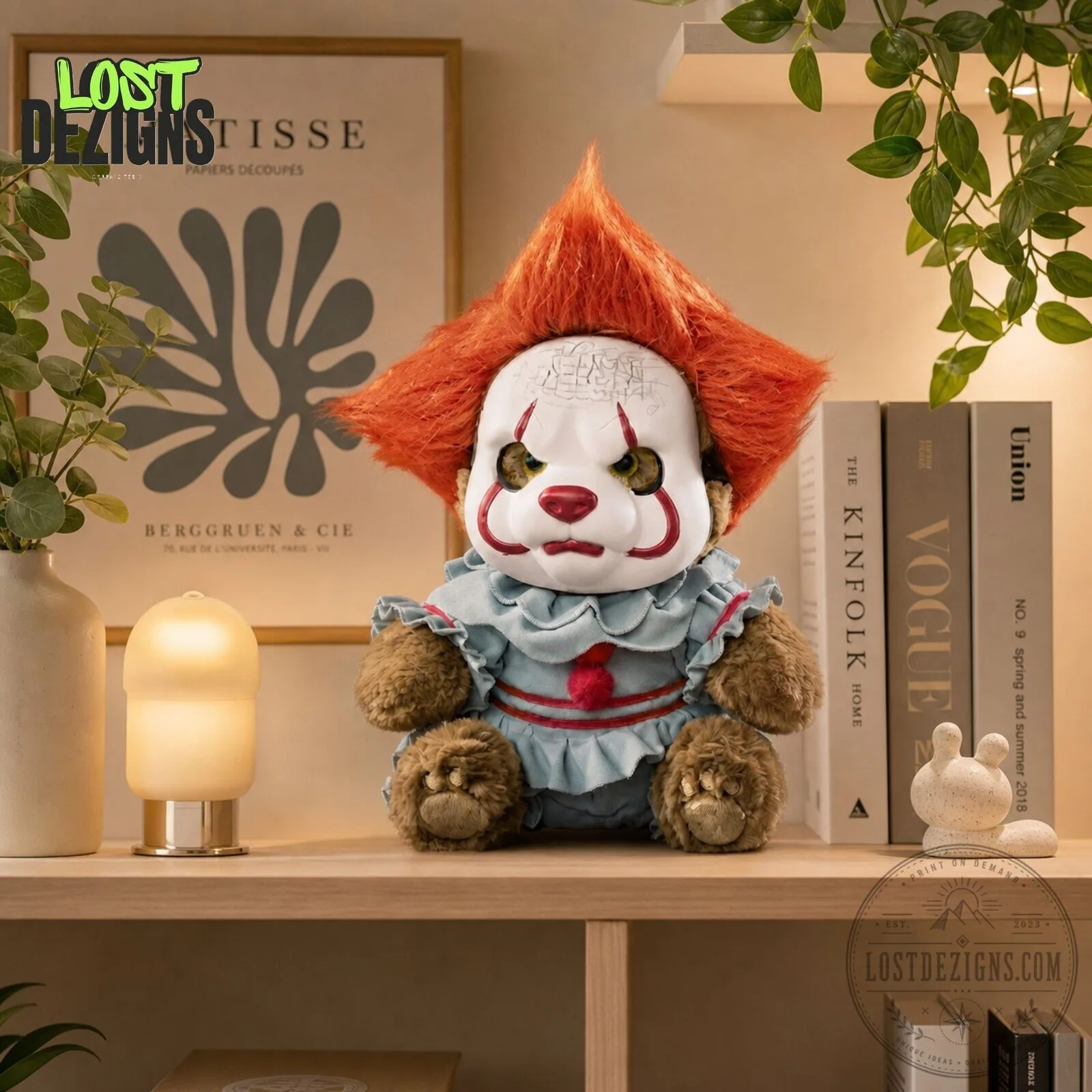 IT Pennywise Teddy Terrors Giveaway Plush Toy 5 IT Pennywise Teddy Terrors Giveaway Plush Toy