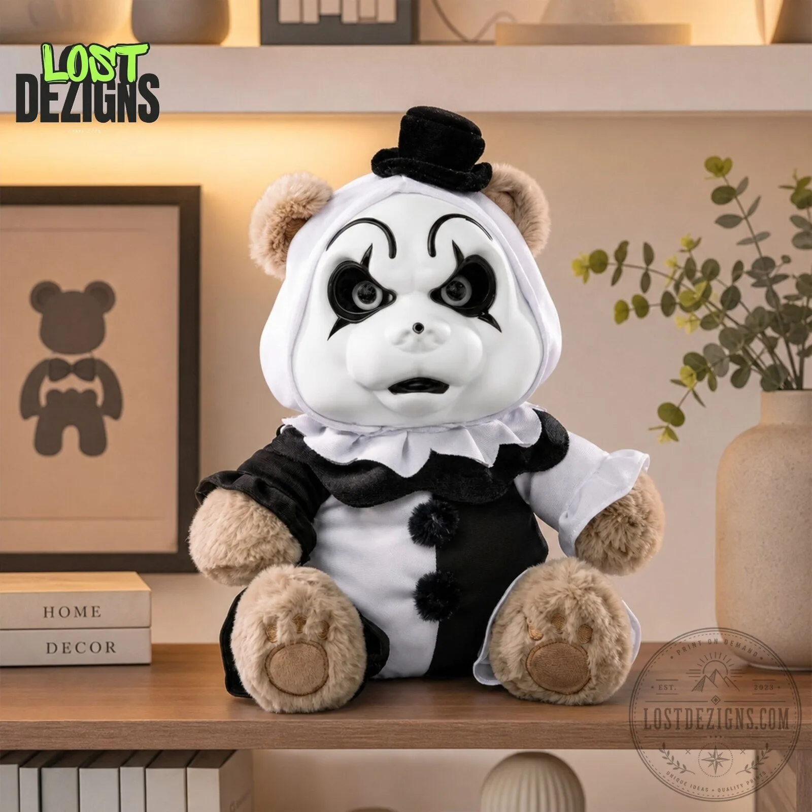Terrifier Art The Clown Teddy Terrors Giveaway Plush Toy 5 Terrifier Art The Clown Teddy Terrors Giveaway Plush Toy