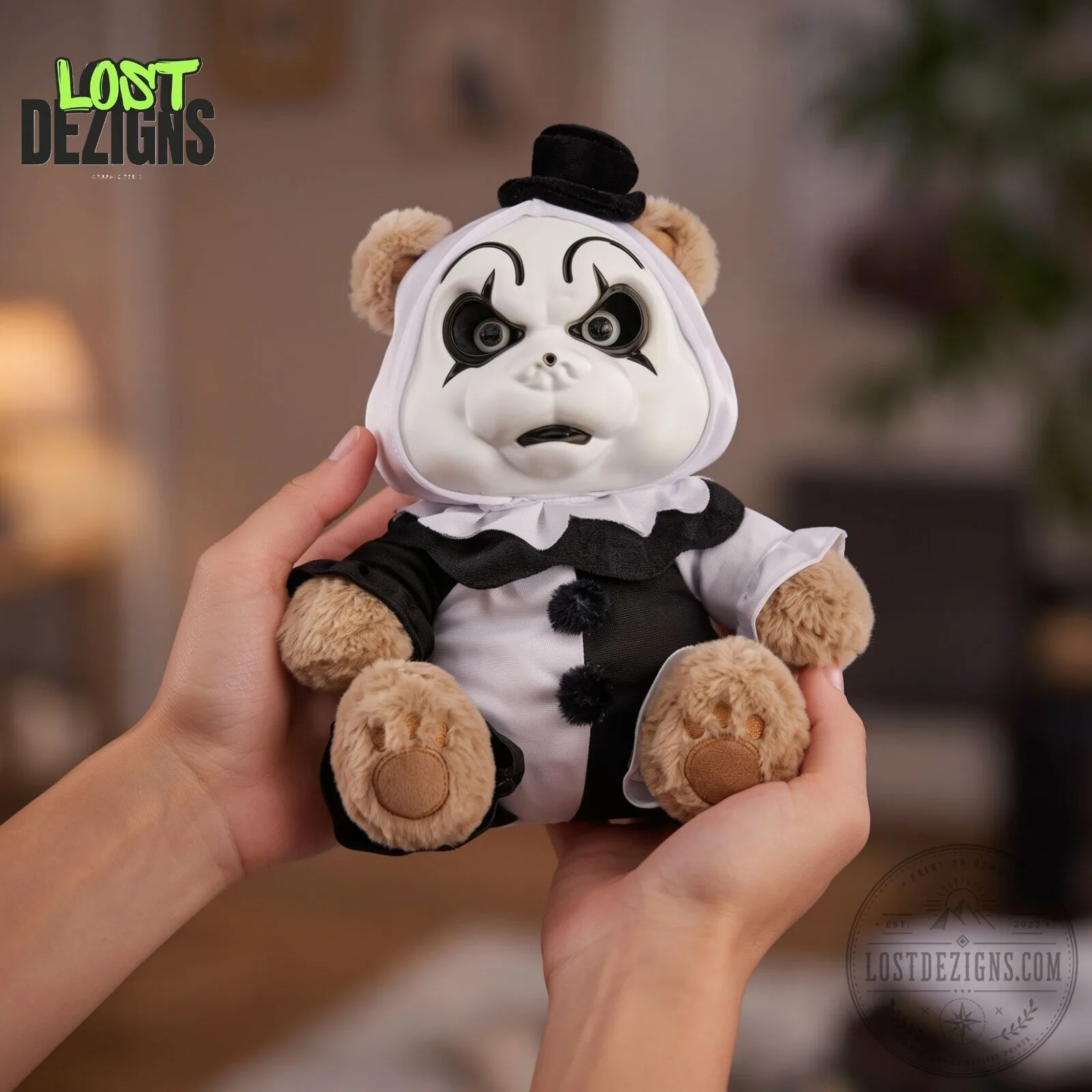 Terrifier Art The Clown Teddy Terrors Giveaway Plush Toy 7 Terrifier Art The Clown Teddy Terrors Giveaway Plush Toy