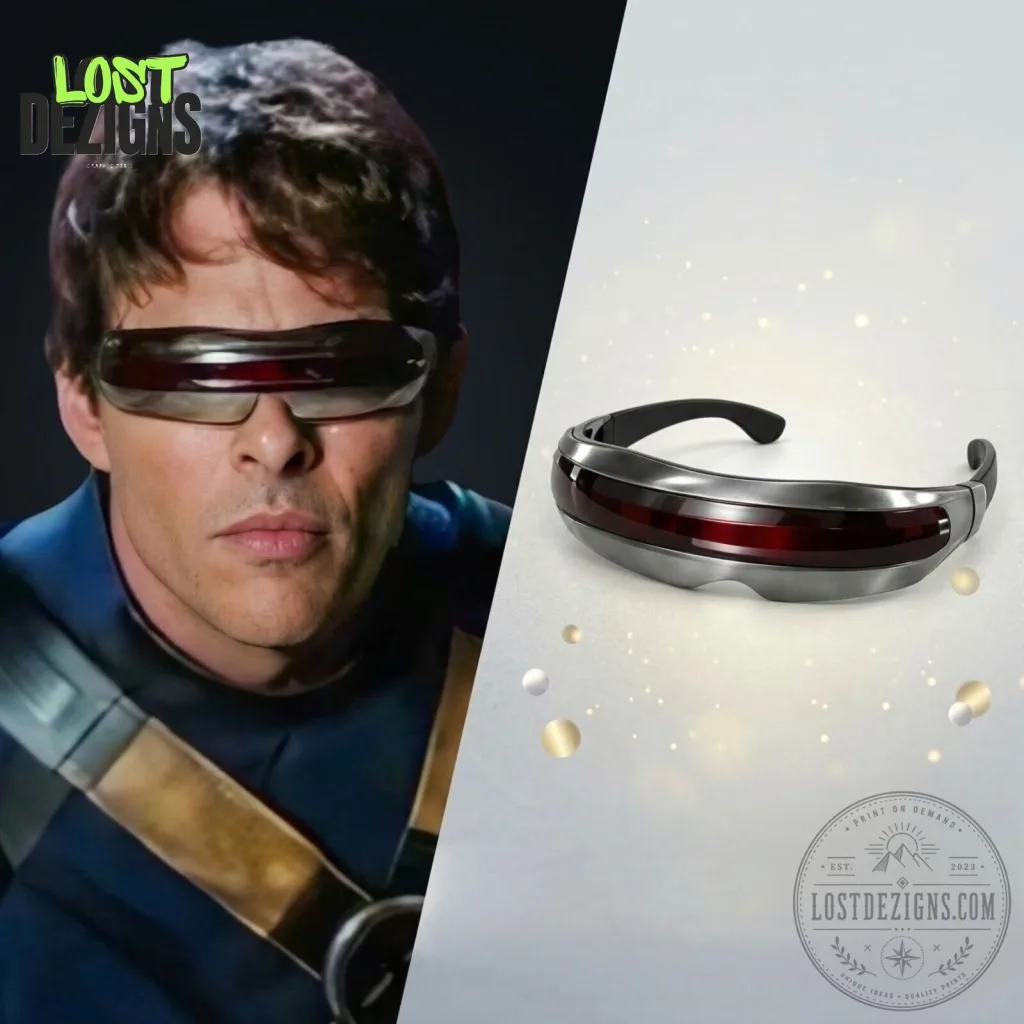 X-Men Cyclops Ruby Quartz Visor Eyewear X-Men Cyclops Ruby Quartz Visor Eyewear