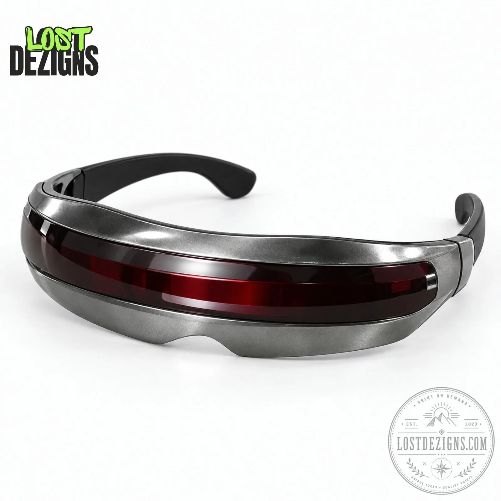 X-Men Cyclops Ruby Quartz Visor Eyewear 6 X-Men Cyclops Ruby Quartz Visor Eyewear