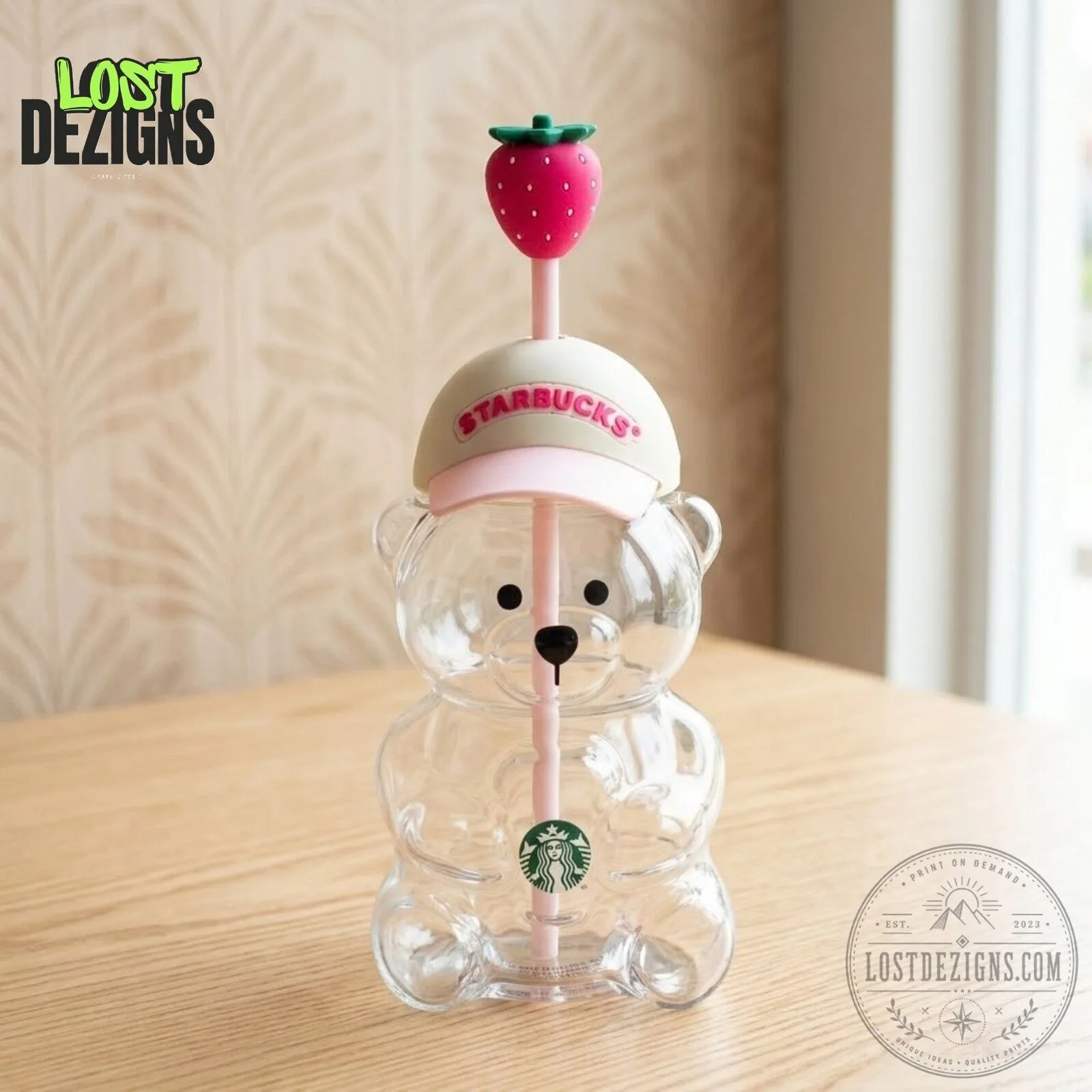 Starbucks Strawberry Bear Cup 5 Starbucks Strawberry Bear Cup