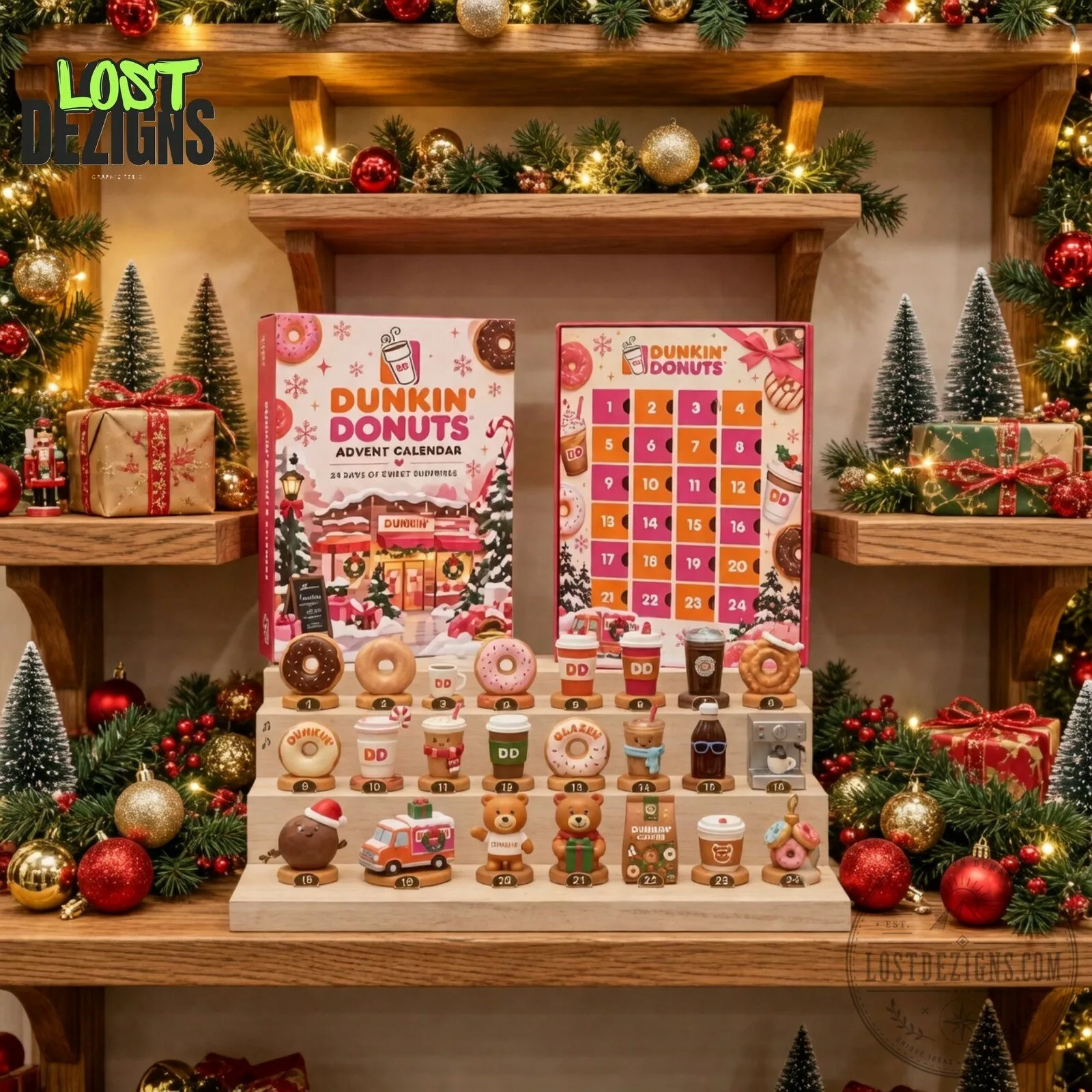Dunkin’ Donuts Christmas Advent Calendar 2026 5 Dunkin’ Donuts Christmas Advent Calendar 2026