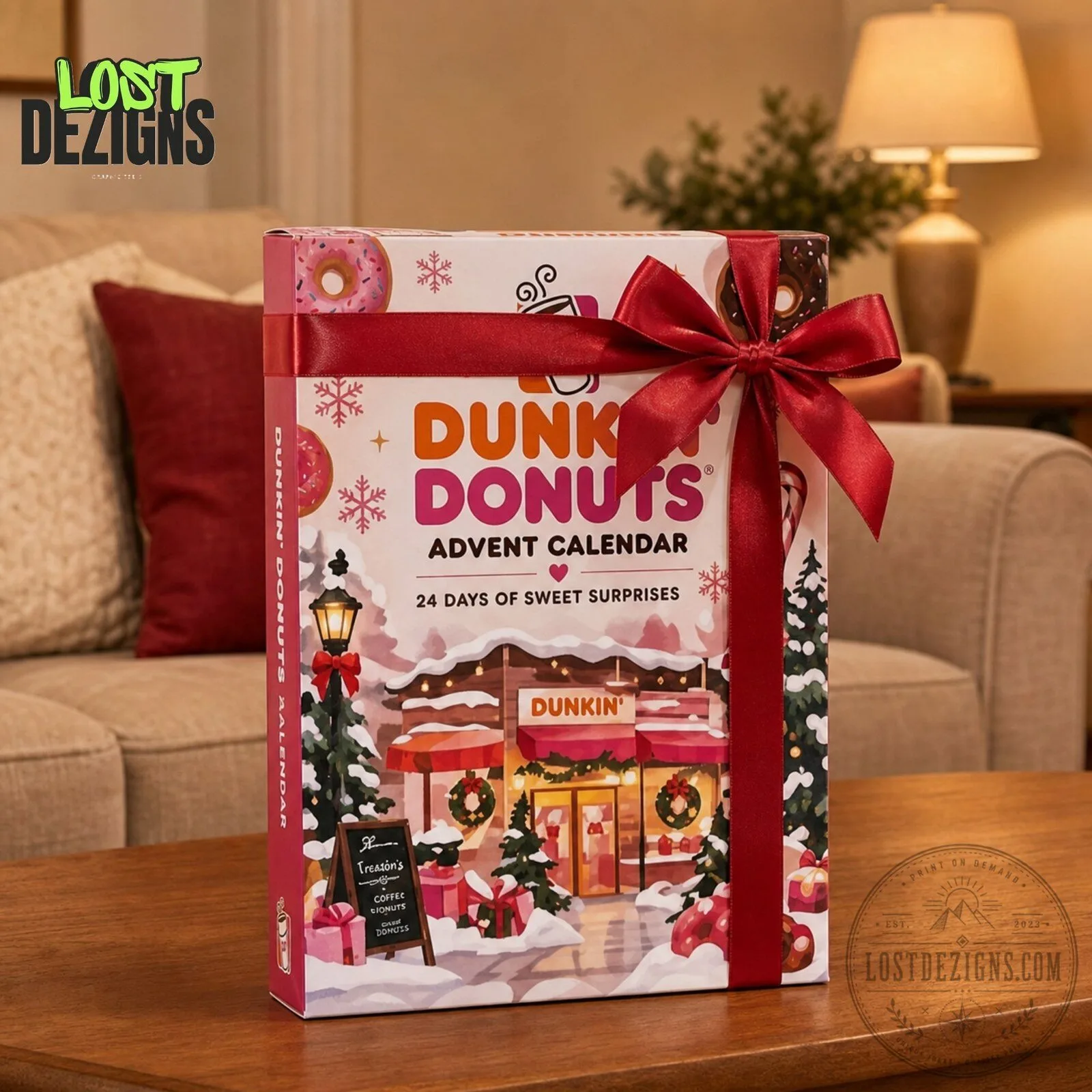Dunkin’ Donuts Christmas Advent Calendar 2026 6 Dunkin’ Donuts Christmas Advent Calendar 2026