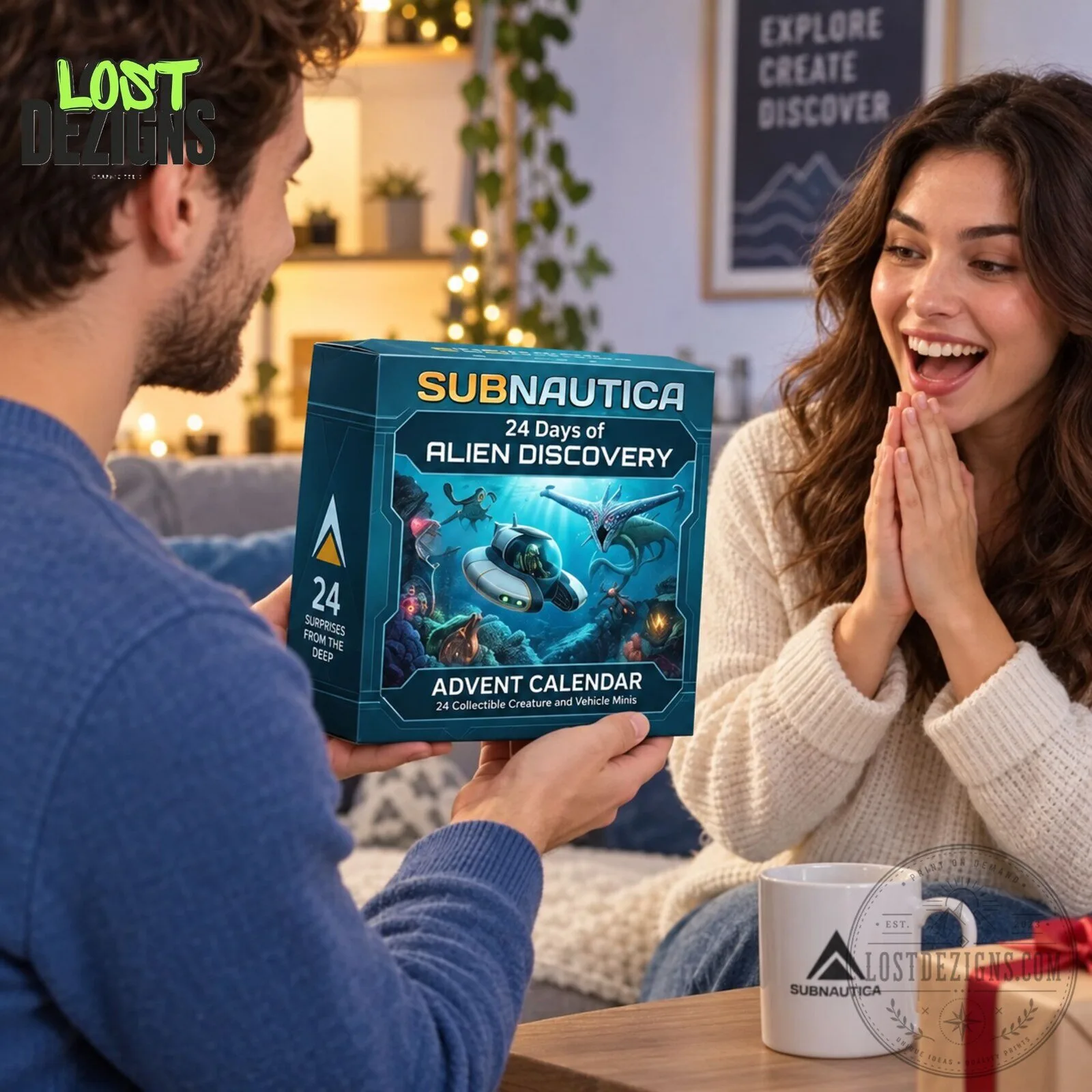 Subnautica Submarine & Underwater Creature Discovery Advent Calendar 2026 7 Subnautica Submarine & Underwater Creature Discovery Advent Calendar 2026
