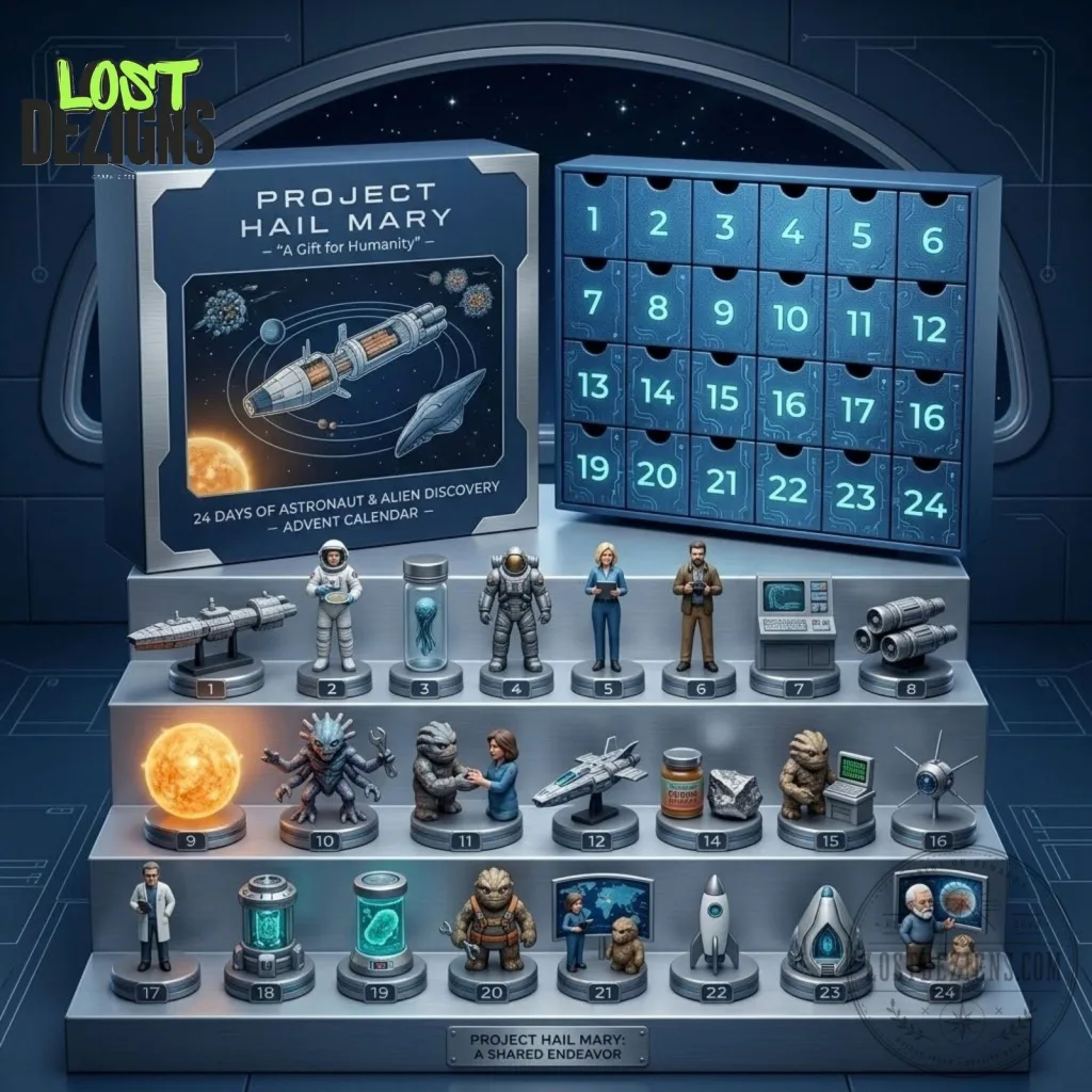 Project Hail Mary Astronaut & Alien Discovery Advent Calendar 2026 Project Hail Mary Astronaut & Alien Discovery Advent Calendar 2026