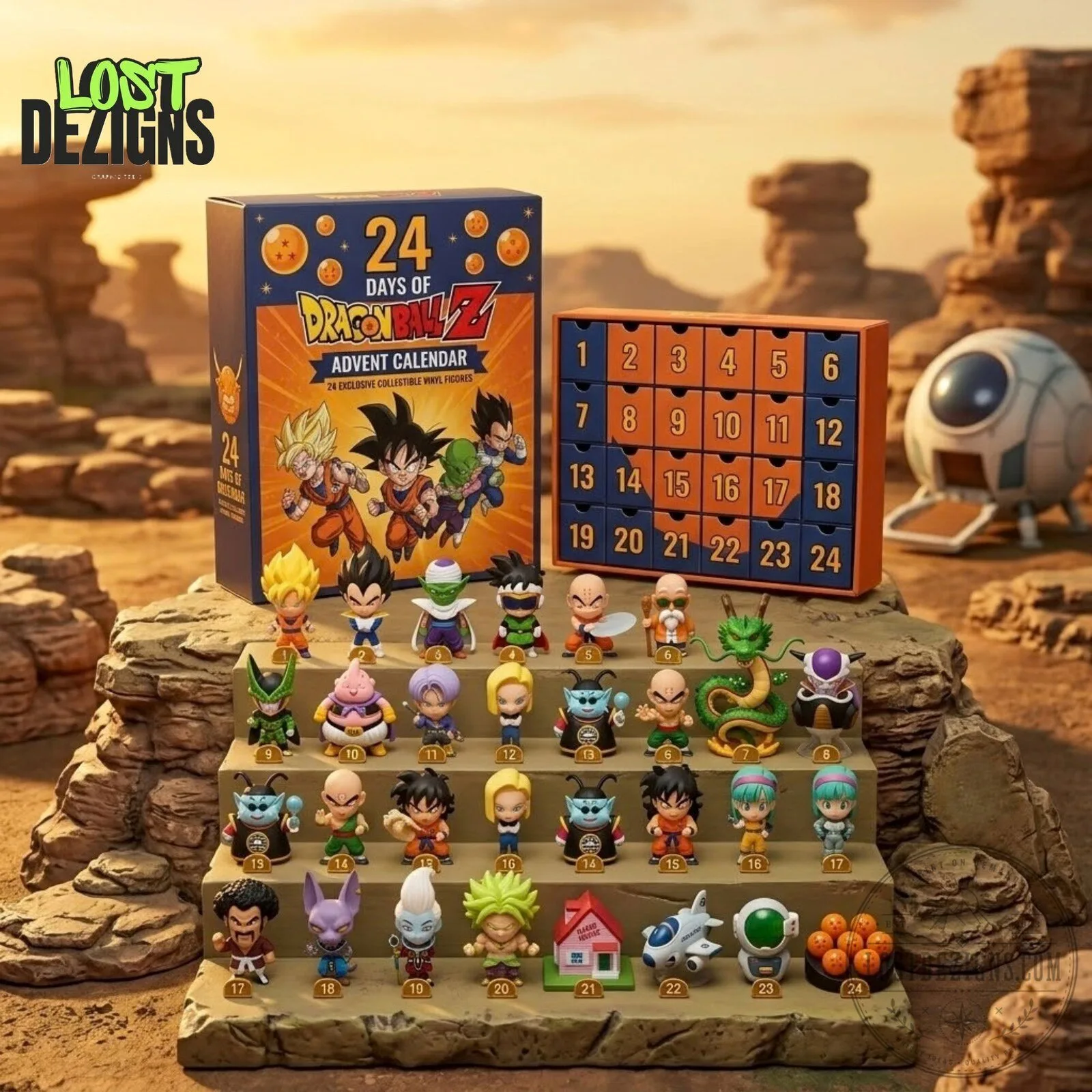 Dragon Ball Z DBZ Advent Calendar 2026 4 Dragon Ball Z DBZ Advent Calendar 2026