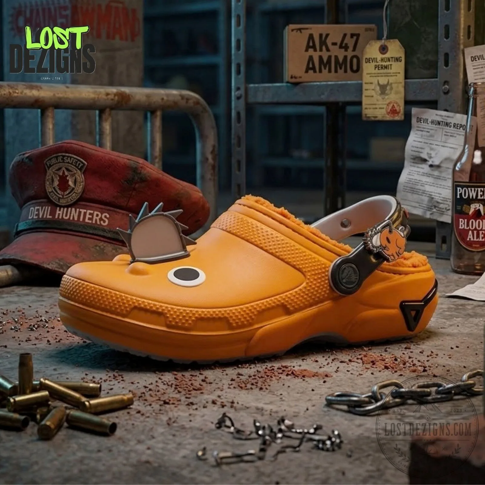 Chainsaw Man Pochita Inspired Crocs 5 Chainsaw Man Pochita Inspired Crocs