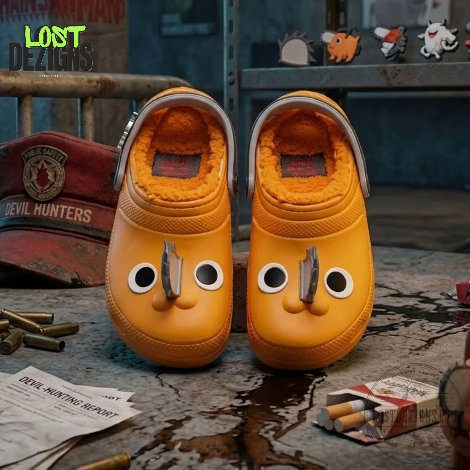 Chainsaw Man Pochita Inspired Crocs 6 Chainsaw Man Pochita Inspired Crocs