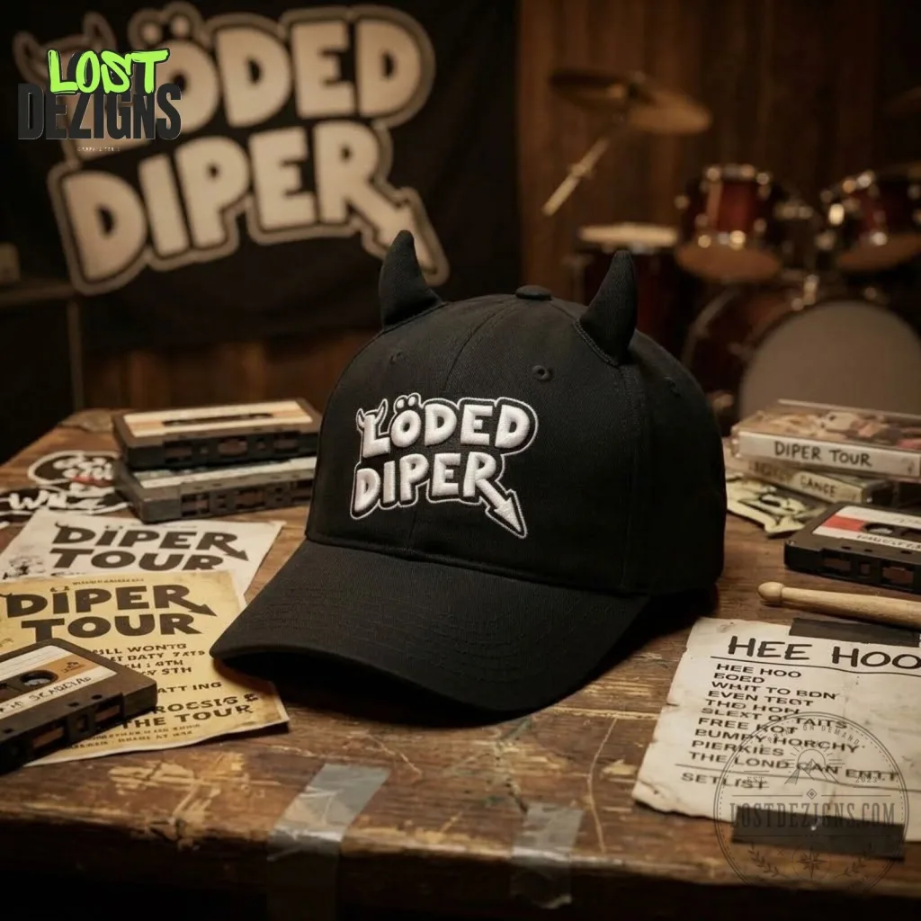 Diary Of A Wimpy Kid Loded Diper Devil Horn Cap Diary Of A Wimpy Kid Loded Diper Devil Horn Cap