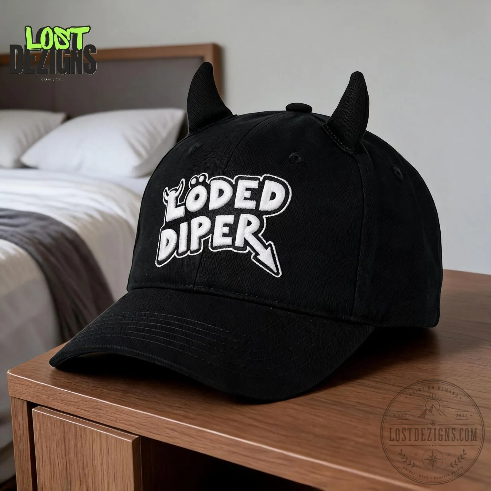 Diary Of A Wimpy Kid Loded Diper Devil Horn Cap 5 Diary Of A Wimpy Kid Loded Diper Devil Horn Cap