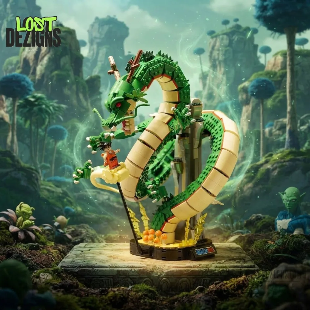 Shenron & Goku Dragon Ball Z Lego Building Set Shenron & Goku Dragon Ball Z Lego Building Set