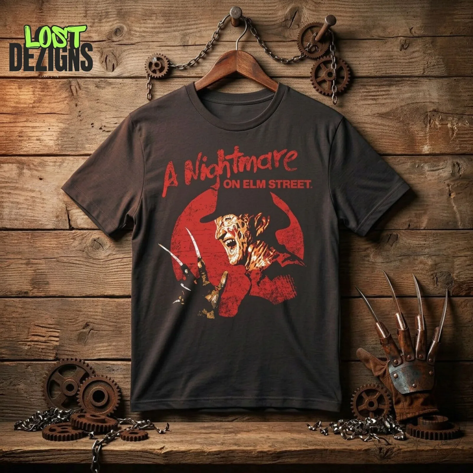 A Nightmare On Elm Street Freddy Krueger T-Shirt 5 A Nightmare On Elm Street Freddy Krueger T-Shirt