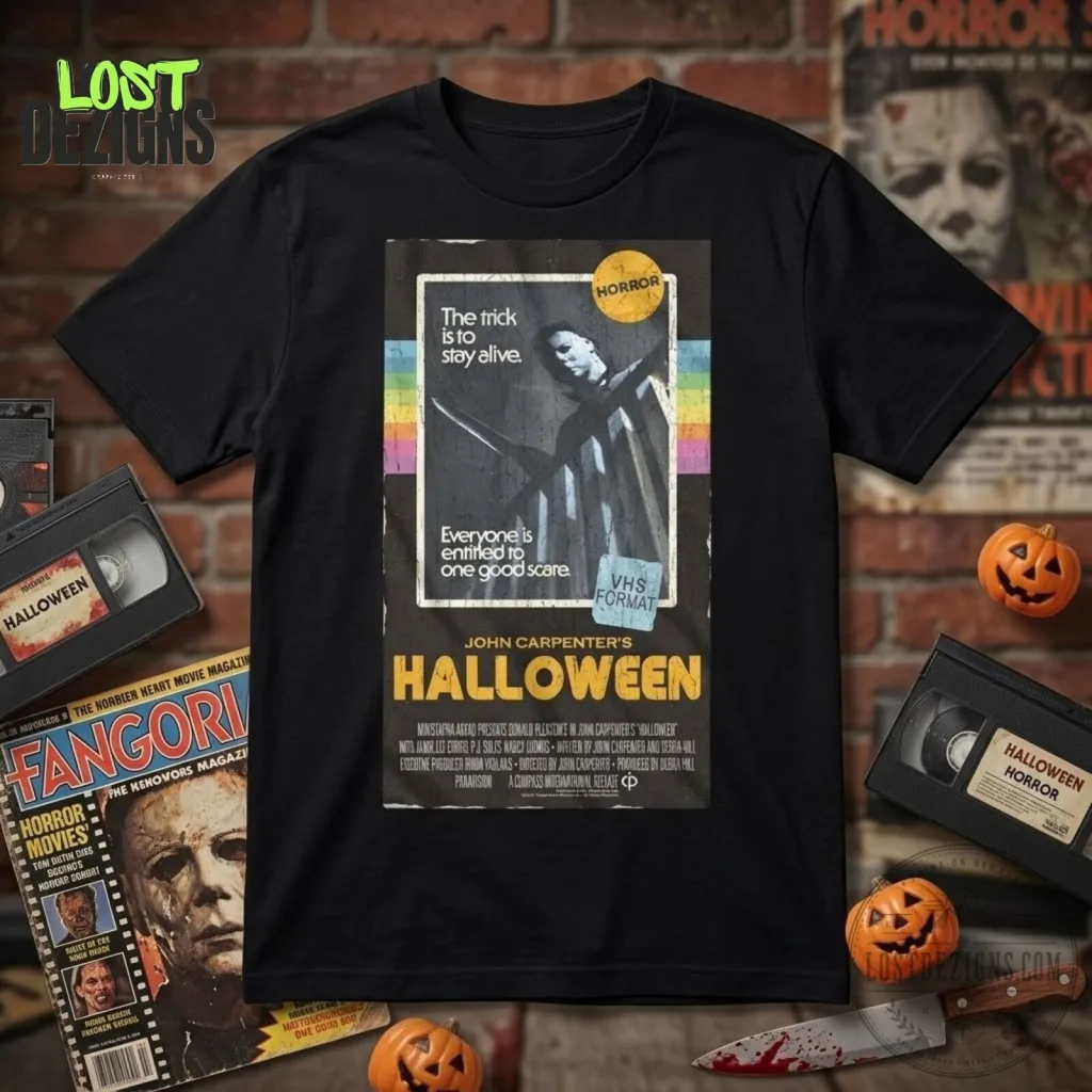 Michael Myers Halloween Graphic T-Shirt Michael Myers Halloween Graphic T-Shirt