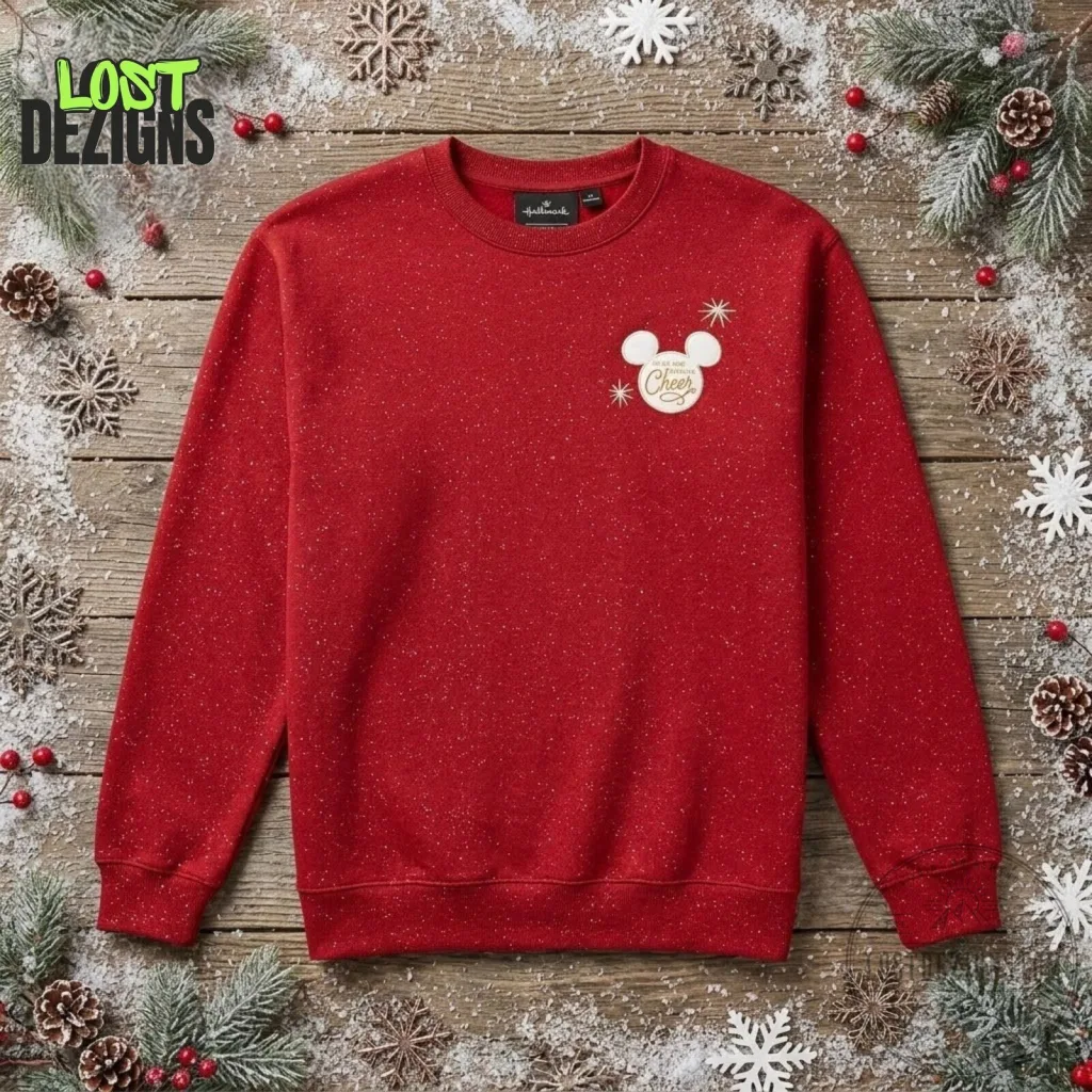 Disney The Most Magical Night Of The Year Christmas Sparkle Red Spirit Jersey Disney The Most Magical Night Of The Year Christmas Sparkle Red Spirit Jersey