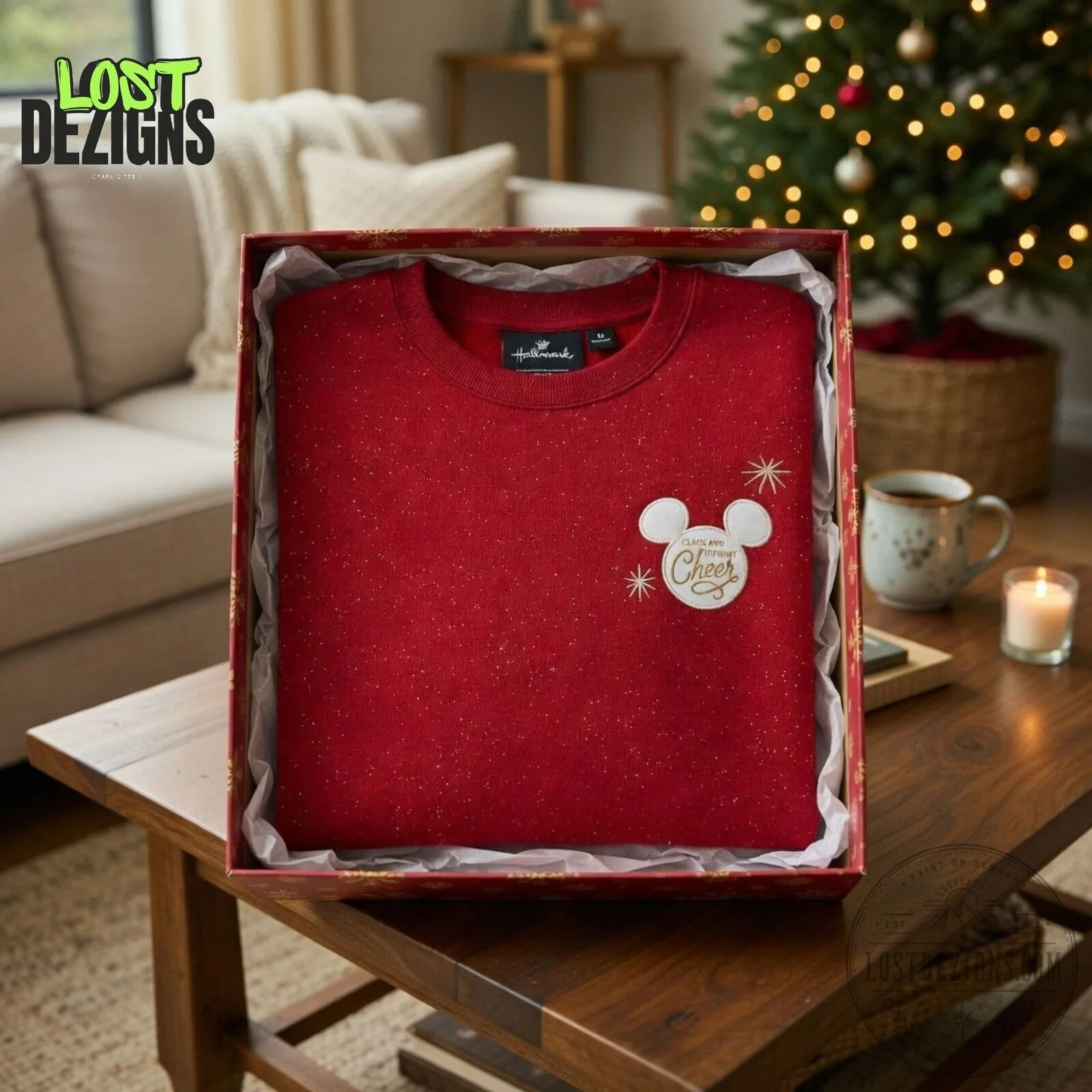 Disney The Most Magical Night Of The Year Christmas Sparkle Red Spirit Jersey 6 Disney The Most Magical Night Of The Year Christmas Sparkle Red Spirit Jersey