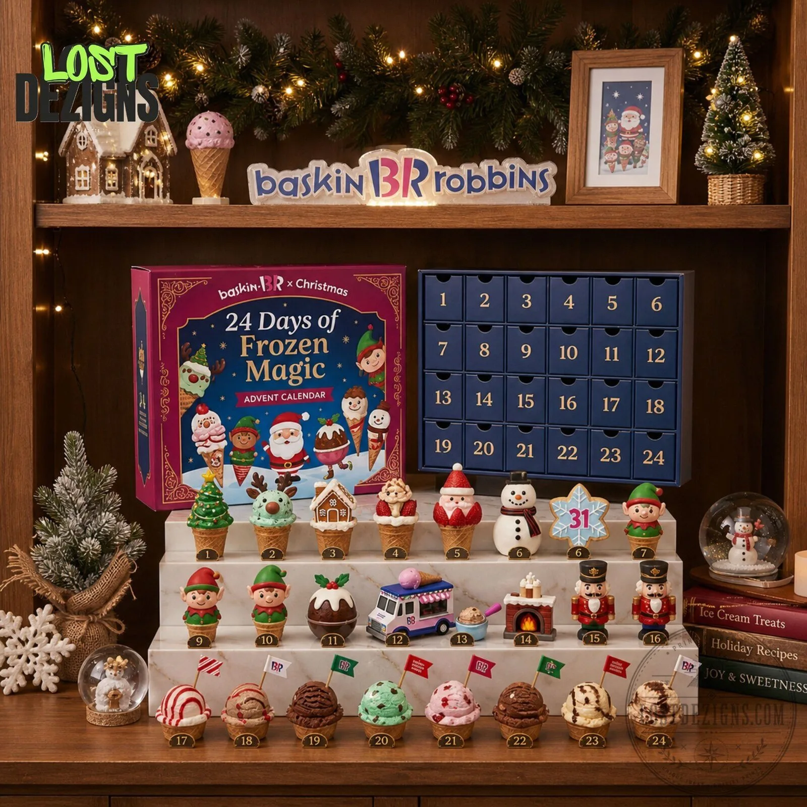 Baskin Robbins Christmas Frozen Magic Advent Calendar 2026 5 Baskin Robbins Christmas Frozen Magic Advent Calendar 2026