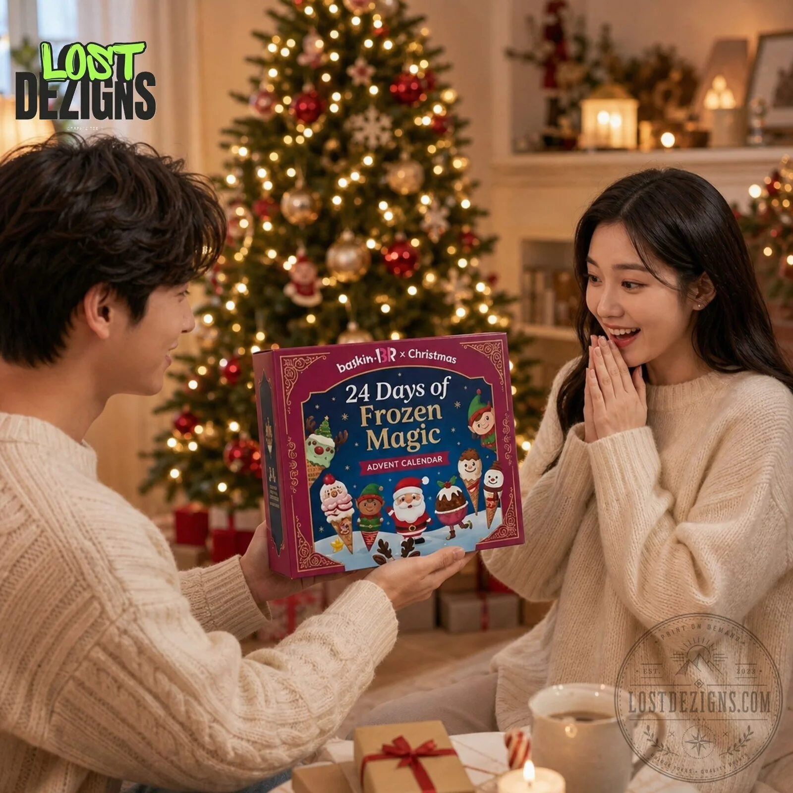 Baskin Robbins Christmas Frozen Magic Advent Calendar 2026 7 Baskin Robbins Christmas Frozen Magic Advent Calendar 2026