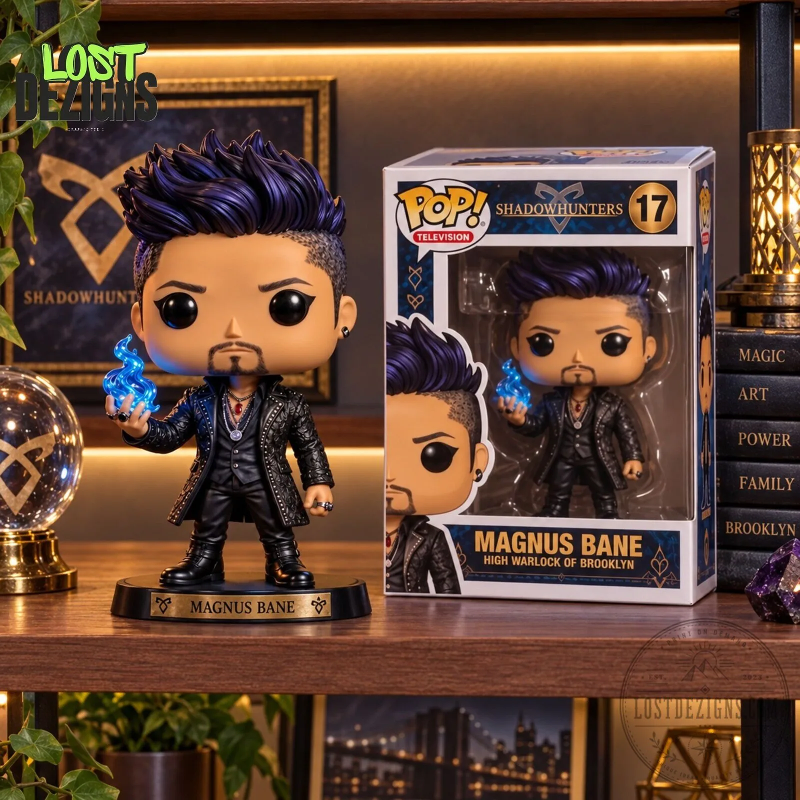 Magnus Bane High Warlock Of Broolyn Shadow Hunters Collectible Funko Pop Figure 5 Magnus Bane High Warlock Of Broolyn Shadow Hunters Collectible Funko Pop Figure