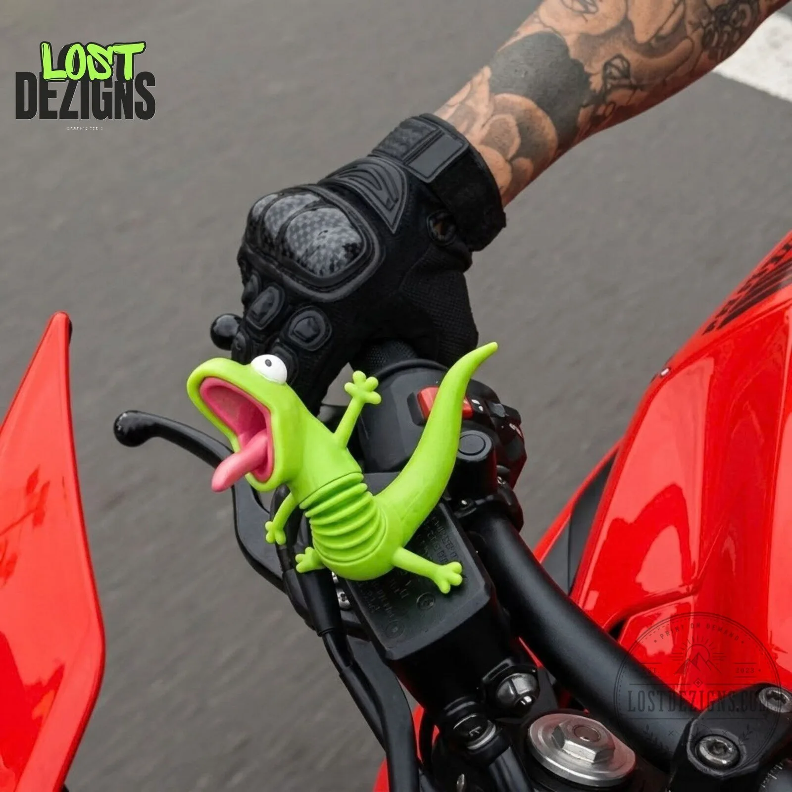 WobblyBuddy Lizard Cool Ride Buddy Motorcycle Accessory Figurine 9 WobblyBuddy Lizard Cool Ride Buddy Motorcycle Accessory Figurine