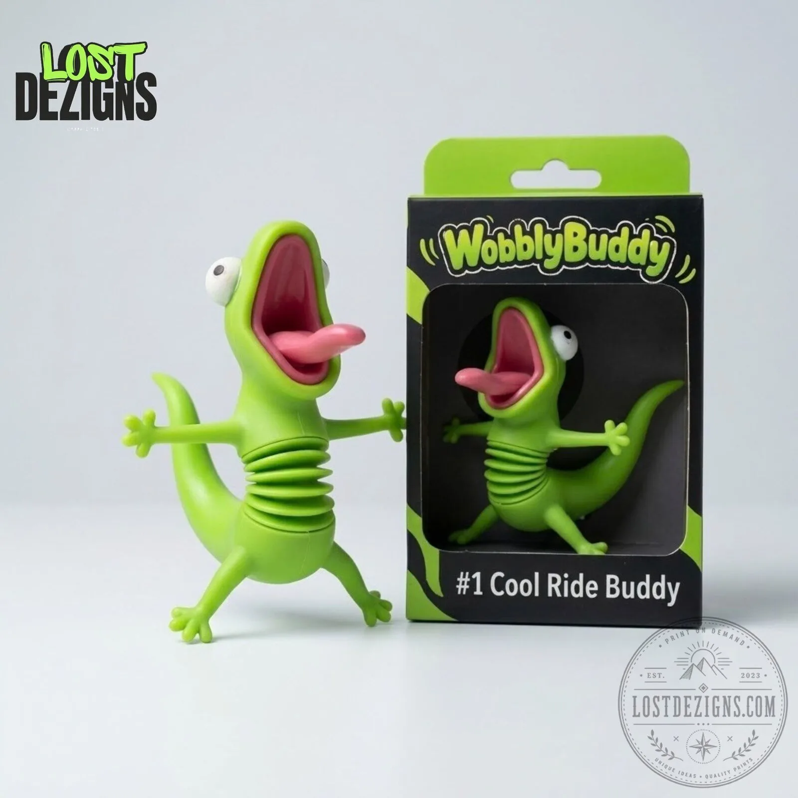 WobblyBuddy Lizard Cool Ride Buddy Motorcycle Accessory Figurine 10 WobblyBuddy Lizard Cool Ride Buddy Motorcycle Accessory Figurine