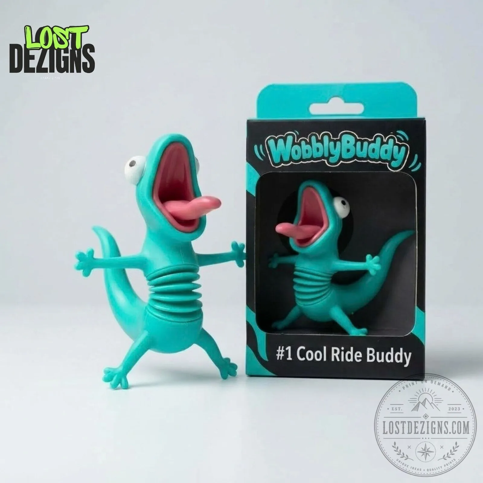 WobblyBuddy Lizard Cool Ride Buddy Motorcycle Accessory Figurine 11 WobblyBuddy Lizard Cool Ride Buddy Motorcycle Accessory Figurine