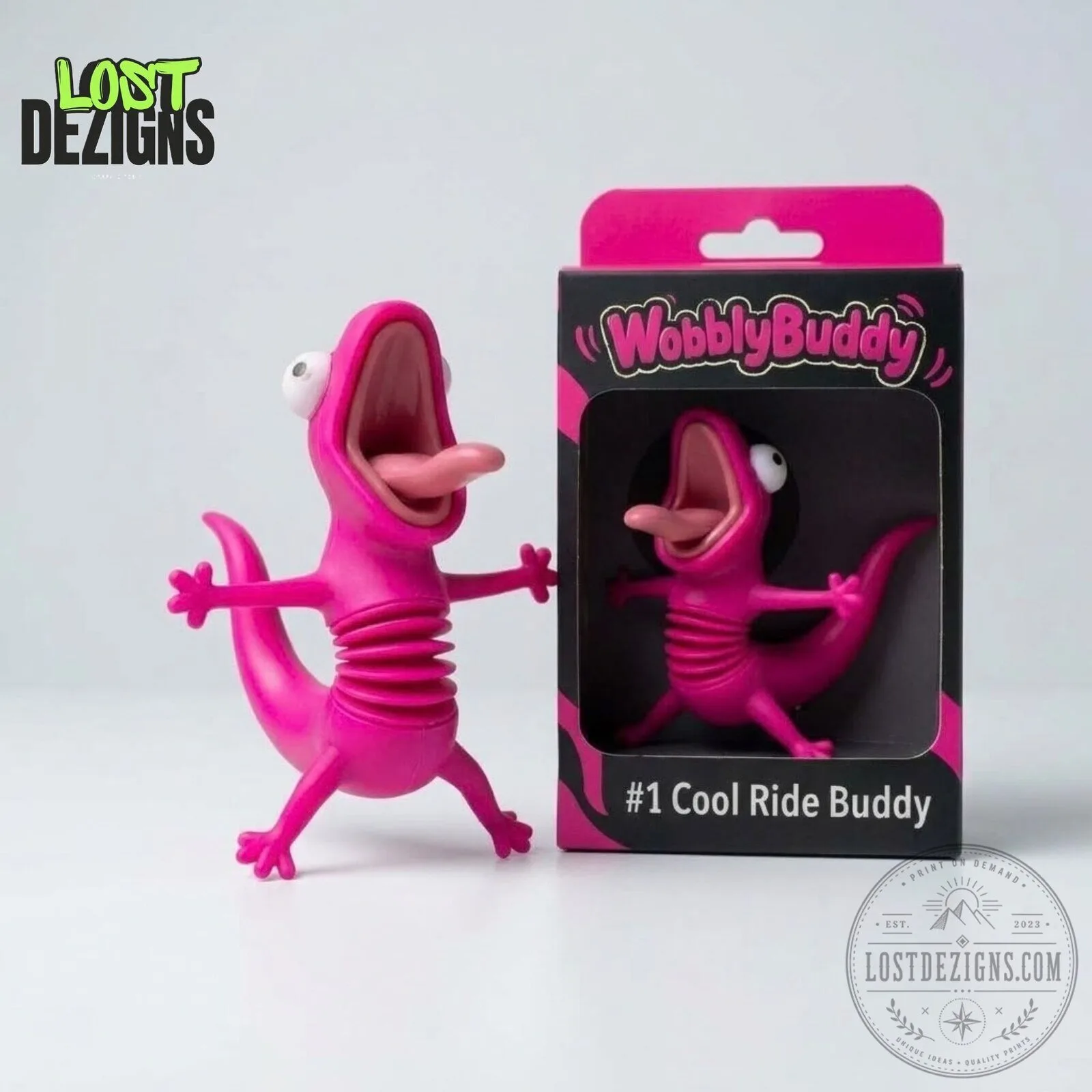 WobblyBuddy Lizard Cool Ride Buddy Motorcycle Accessory Figurine 12 WobblyBuddy Lizard Cool Ride Buddy Motorcycle Accessory Figurine