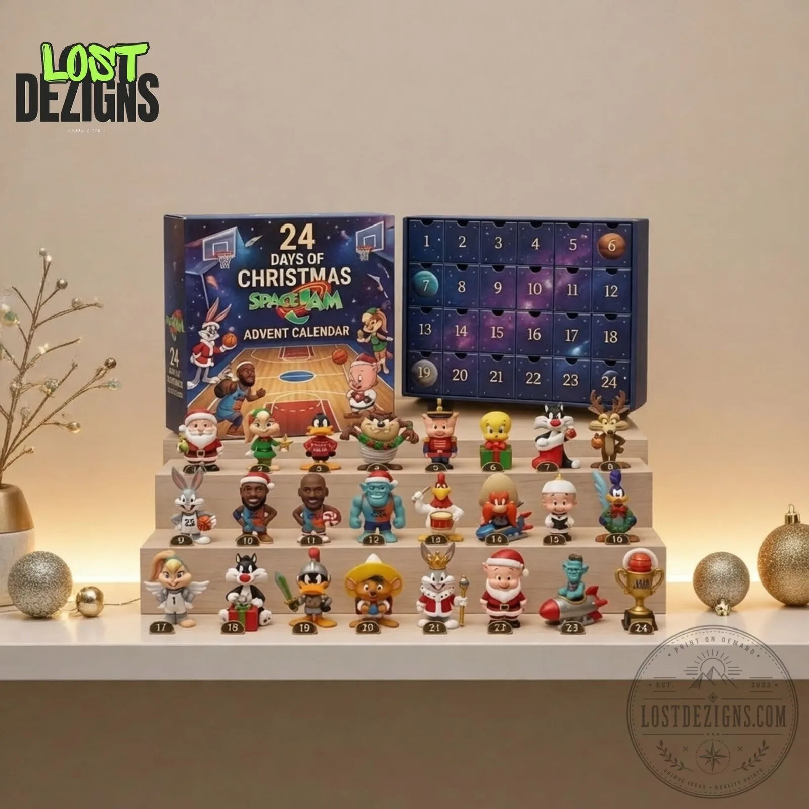 Looney Tunes Space Jam Christmas Advent Calendar 2026 5 Looney Tunes Space Jam Christmas Advent Calendar 2026