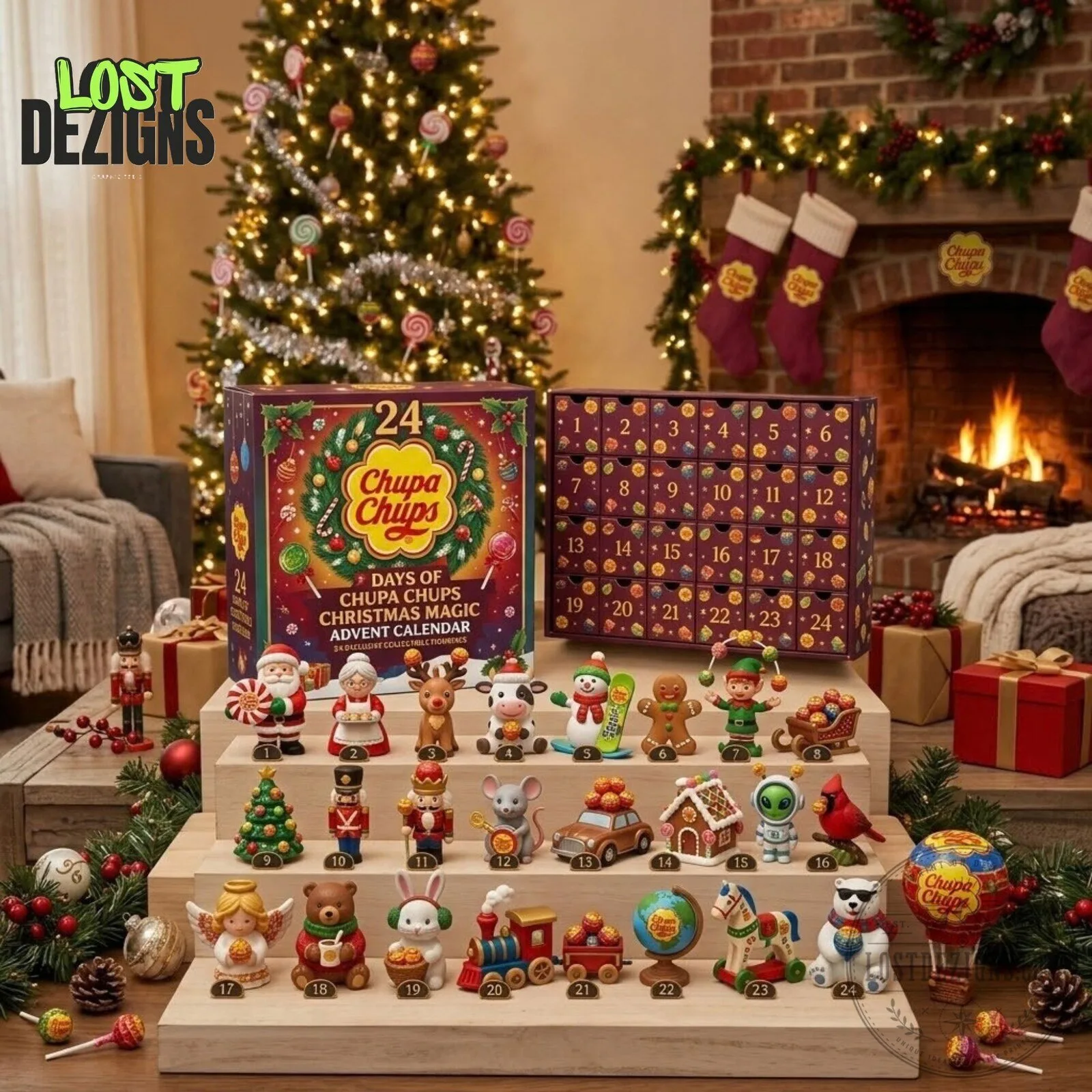 Chupa Chups Christmas Magic Advent Calendar 2026 4 Chupa Chups Christmas Magic Advent Calendar 2026