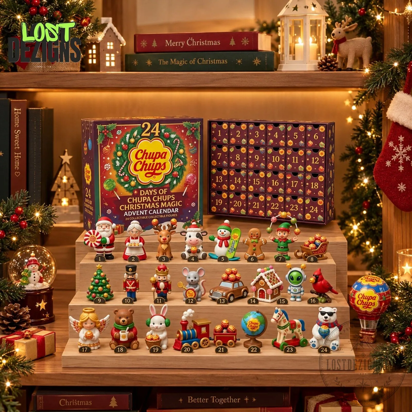 Chupa Chups Christmas Magic Advent Calendar 2026 5 Chupa Chups Christmas Magic Advent Calendar 2026