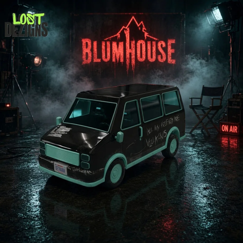 Blumhouse Van Popcorn Bucket Blumhouse Van Popcorn Bucket