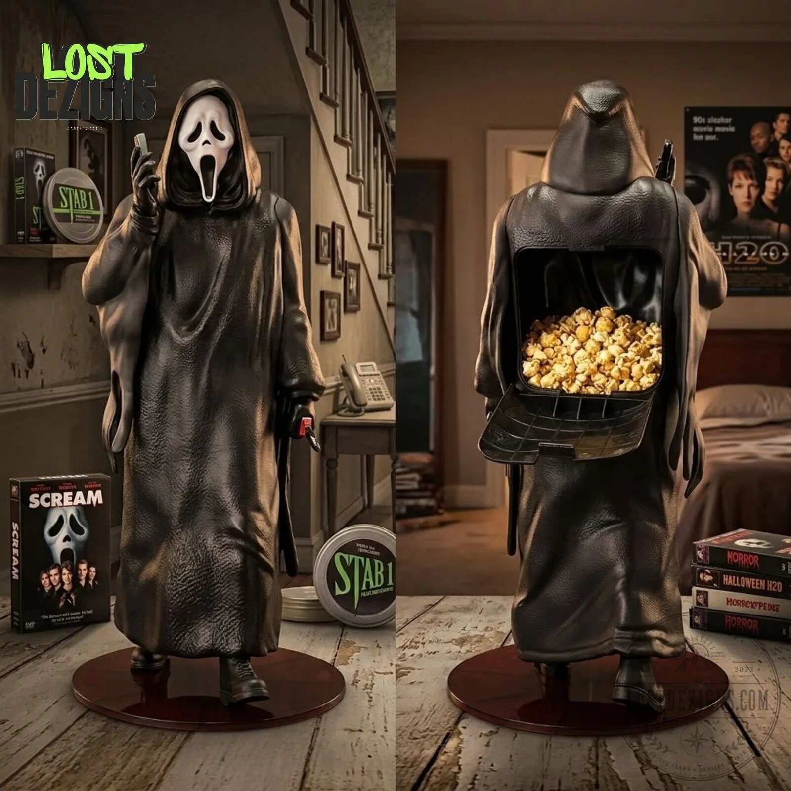 Scream Ghostface Collectible Figurine Popcorn Bucket 4 Scream Ghostface Collectible Figurine Popcorn Bucket