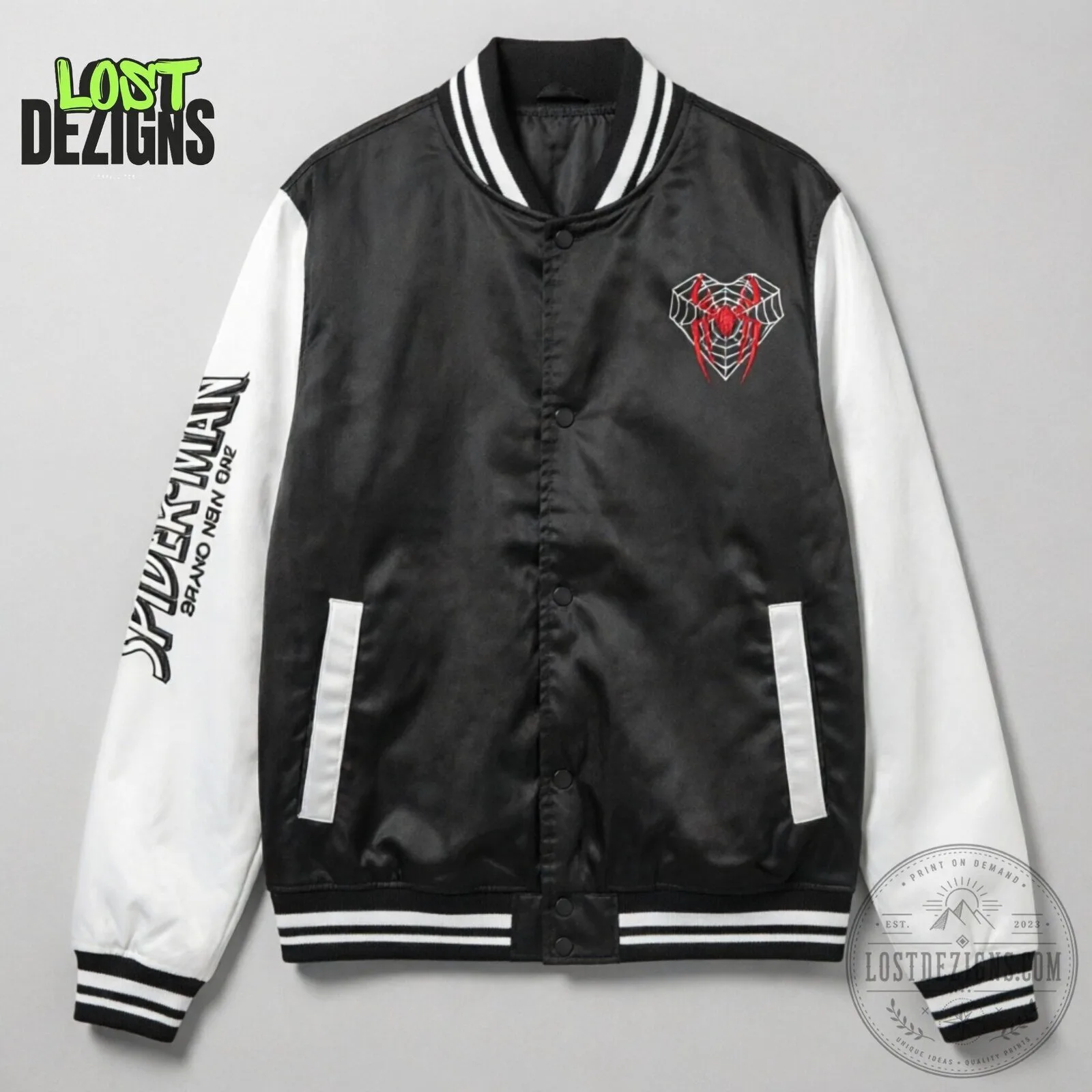 Marvel Spider-Man Brand New Day Spider Heart Bomber Jacket 6 Marvel Spider-Man Brand New Day Spider Heart Bomber Jacket