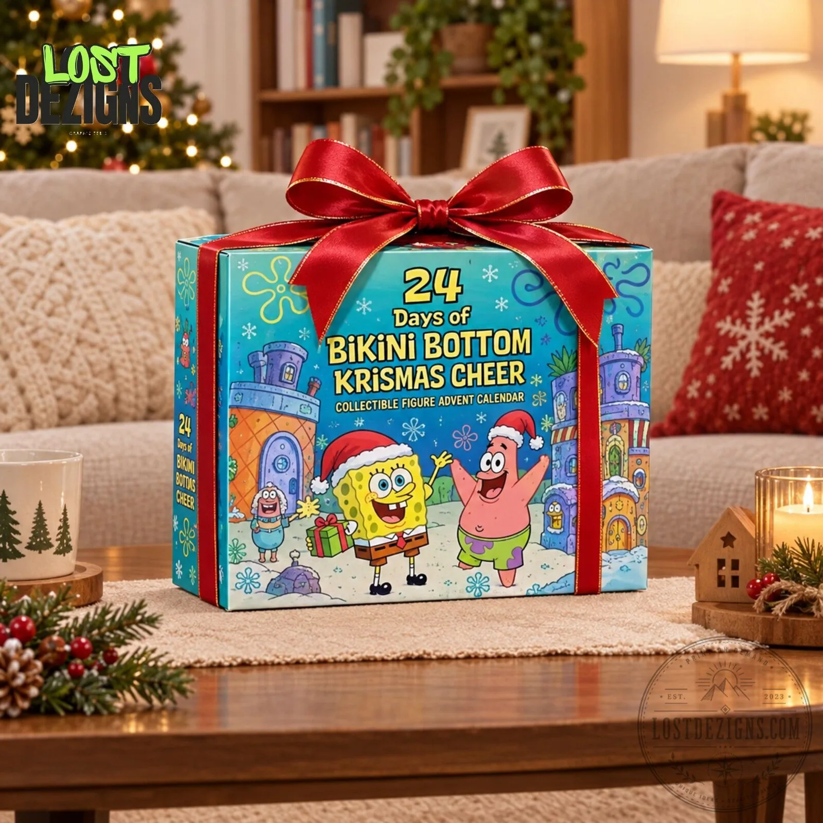 Bikini Bottom Krismas Cheer Christmas Advent Calendar 2026 6 Bikini Bottom Krismas Cheer Christmas Advent Calendar 2026