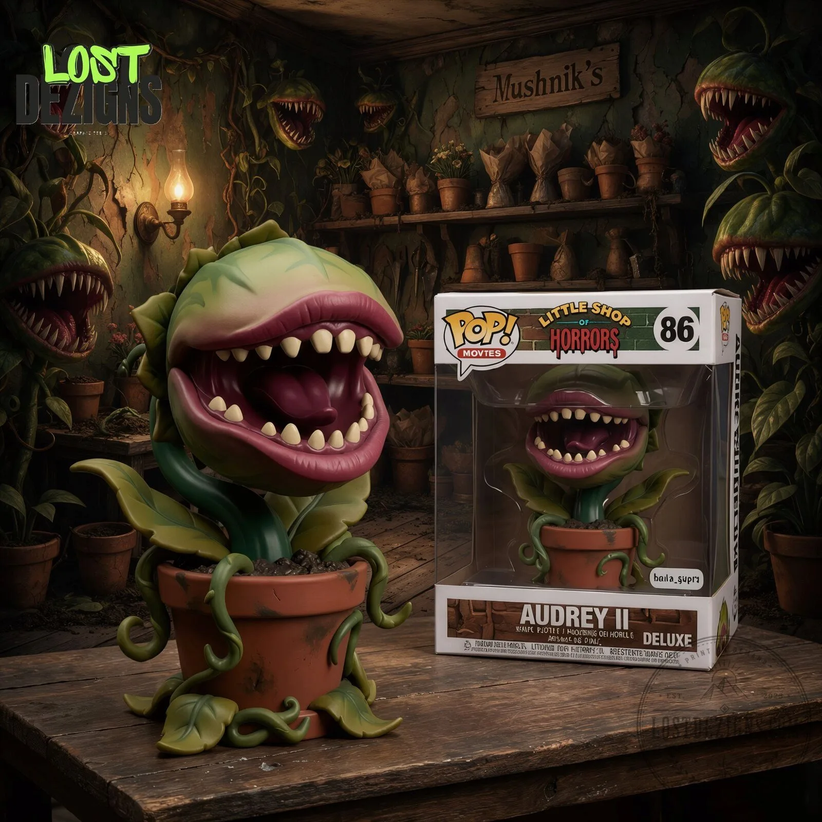 Audrey II Little Shop Of Horrors Collectible Funko Pop Figure 4 Audrey II Little Shop Of Horrors Collectible Funko Pop Figure