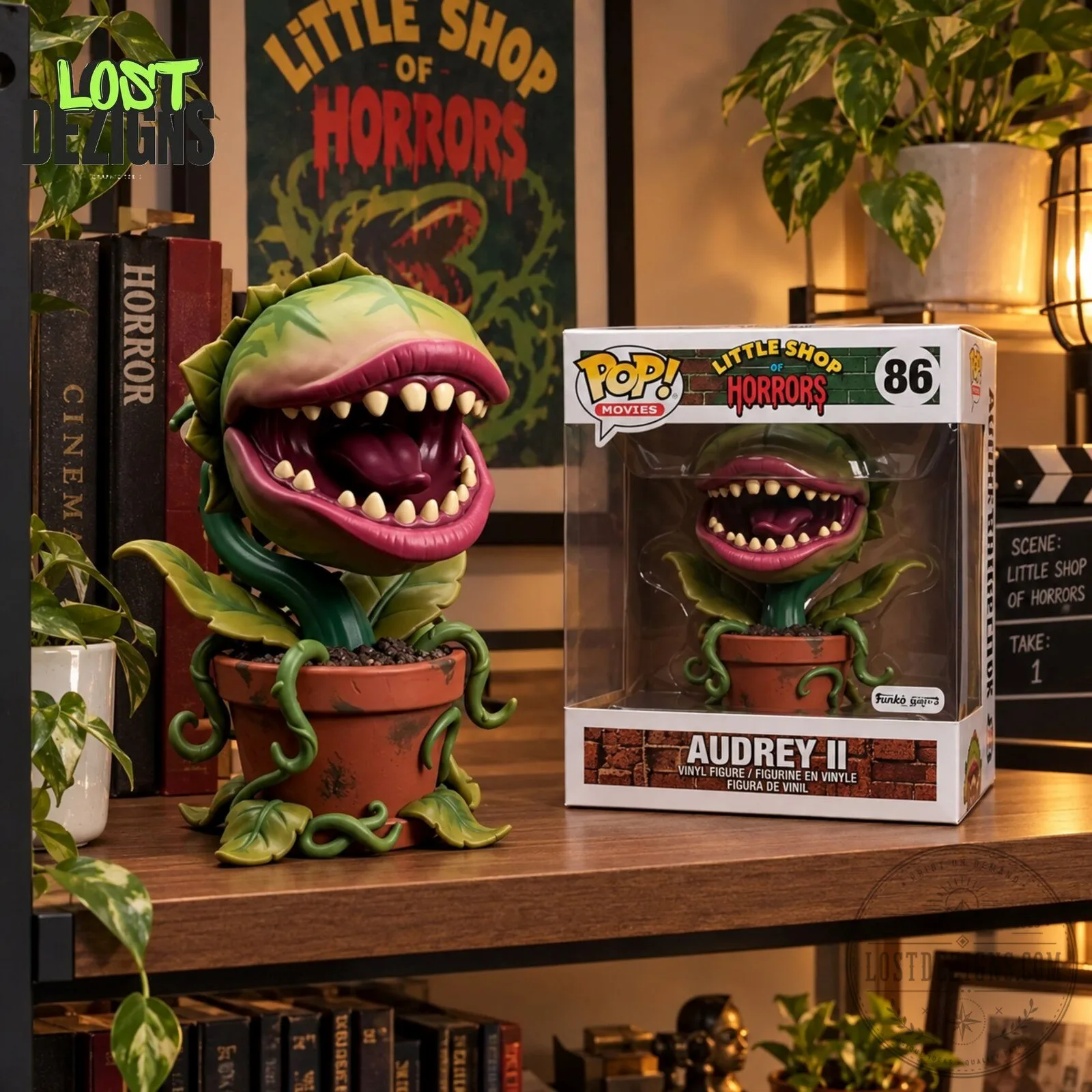 Audrey II Little Shop Of Horrors Collectible Funko Pop Figure 5 Audrey II Little Shop Of Horrors Collectible Funko Pop Figure
