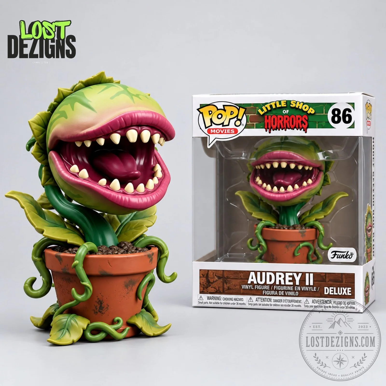 Audrey II Little Shop Of Horrors Collectible Funko Pop Figure 6 Audrey II Little Shop Of Horrors Collectible Funko Pop Figure