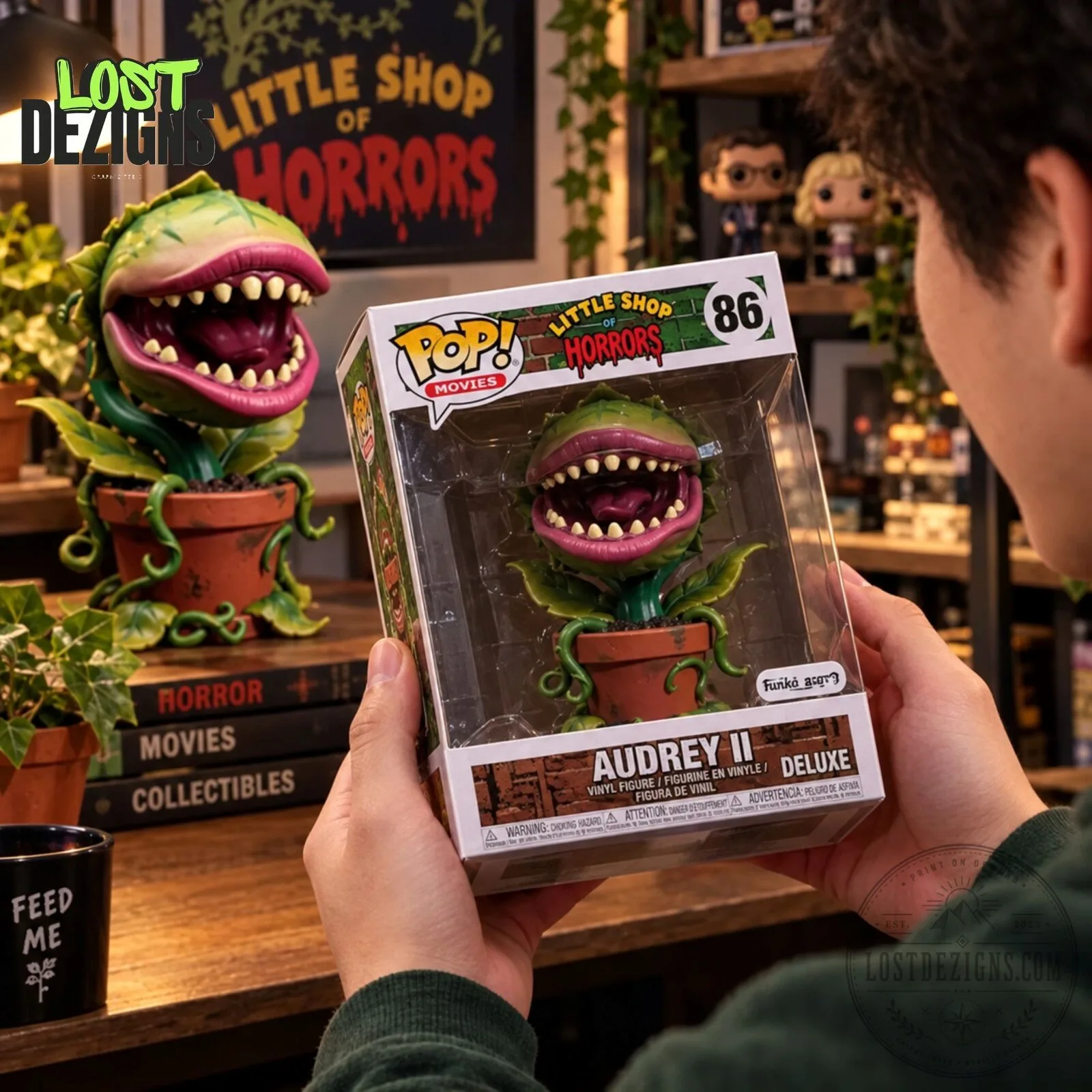 Audrey II Little Shop Of Horrors Collectible Funko Pop Figure 7 Audrey II Little Shop Of Horrors Collectible Funko Pop Figure