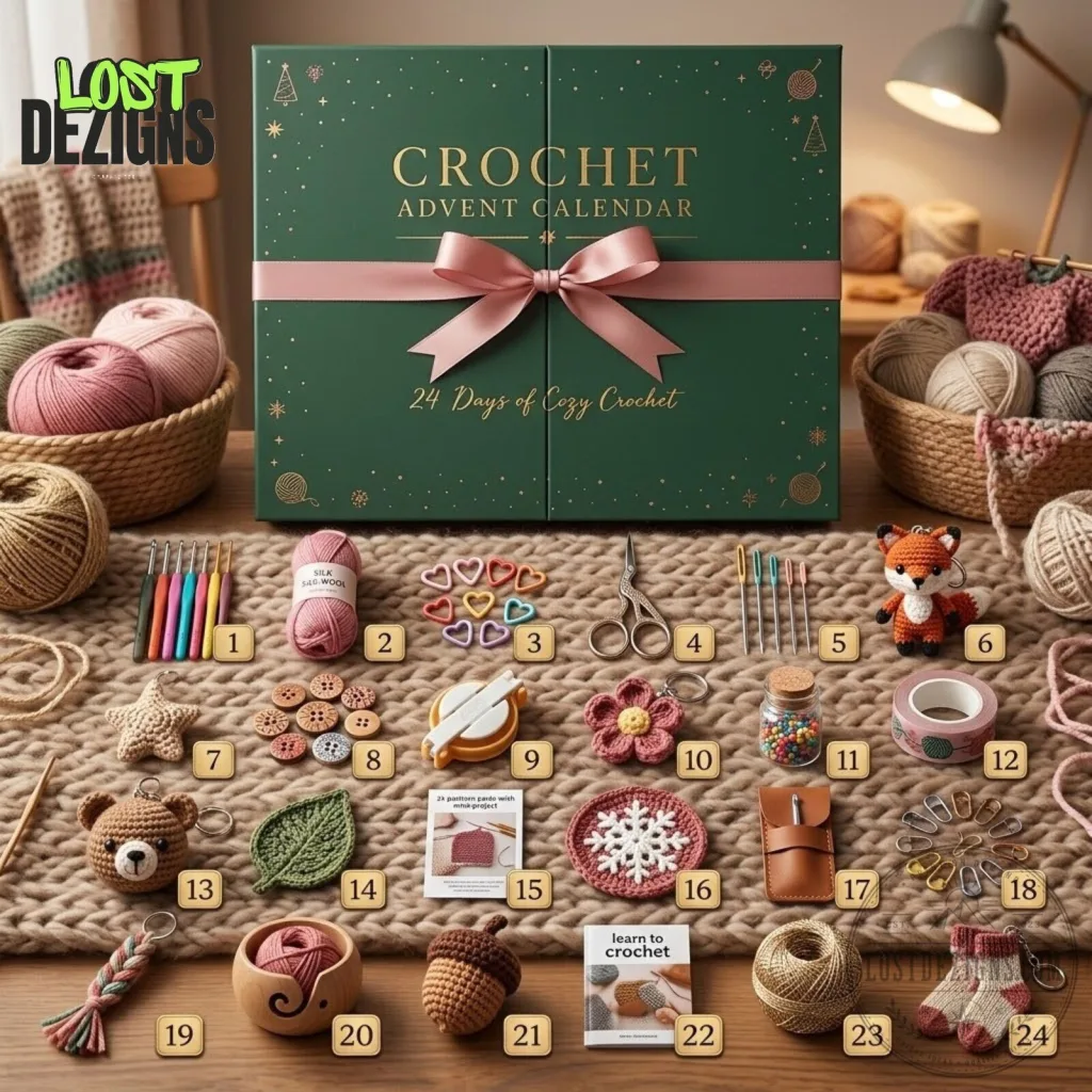 Crochet 24 Days Of Cozy Crochet Advent Calendar 2026 Crochet 24 Days Of Cozy Crochet Advent Calendar 2026