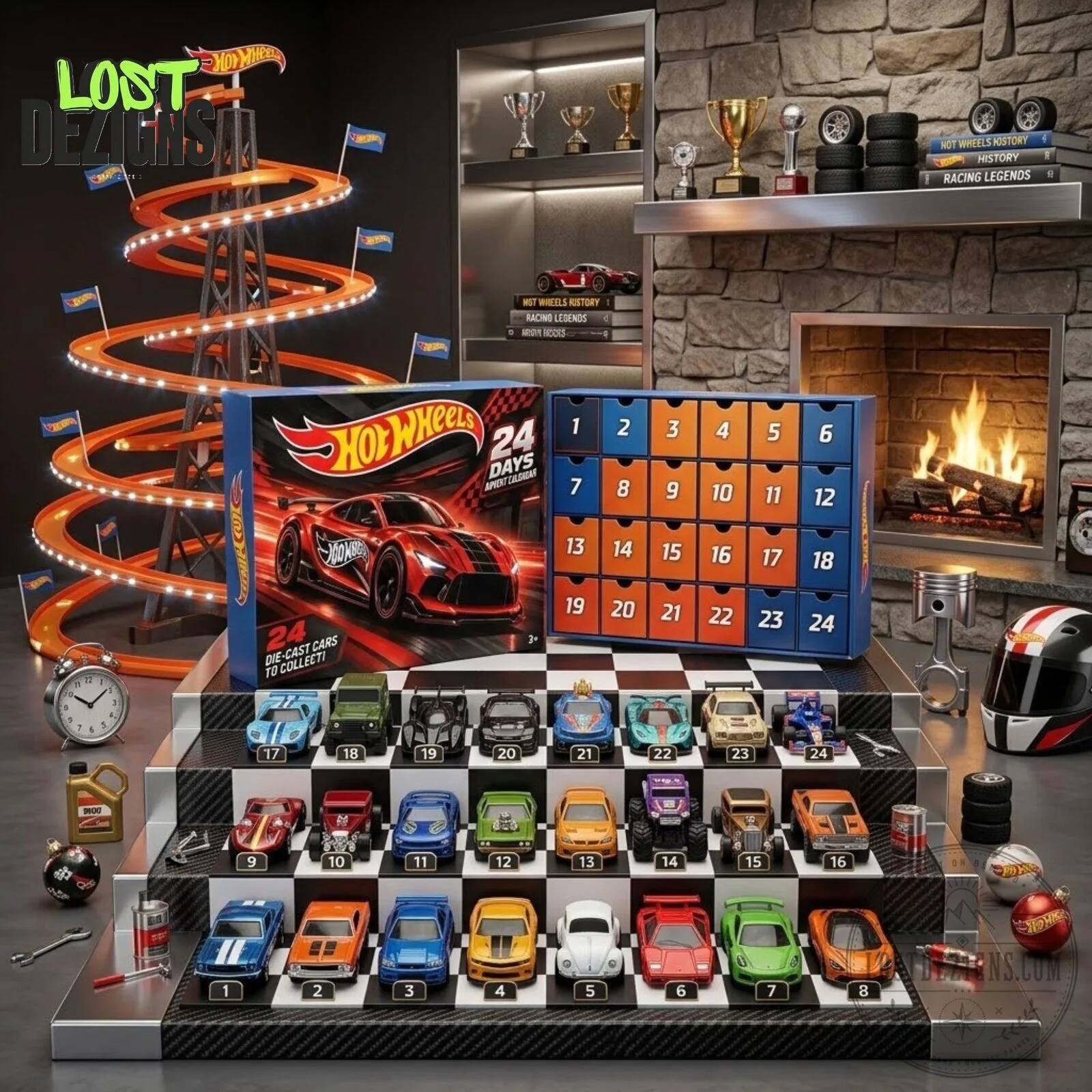 Hot Wheels 24 Days Of Speed Advent Calendar 2026 4 Hot Wheels 24 Days Of Speed Advent Calendar 2026