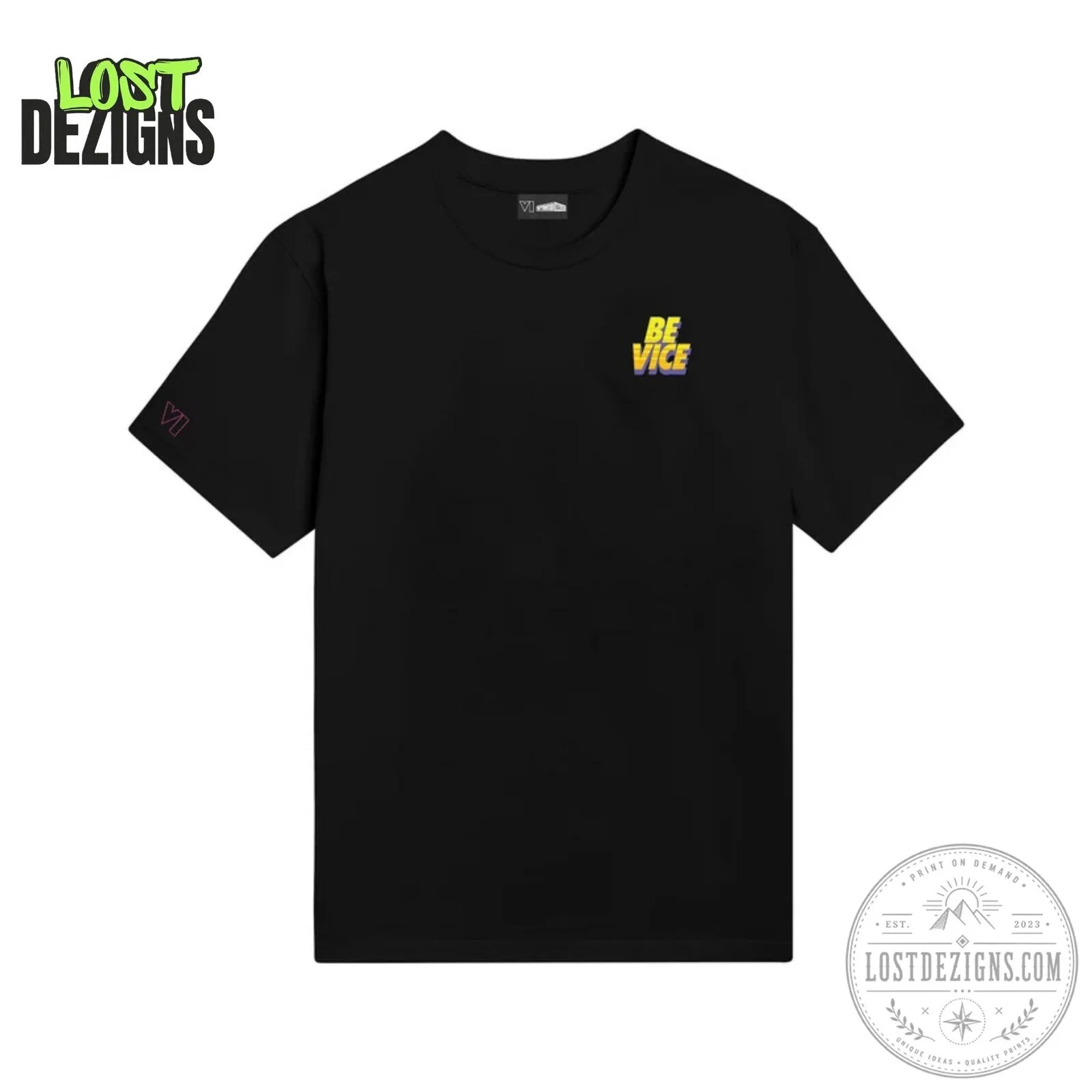 Grand Theft Auto VI GTA 6 Say Sorry Be Vice Two Side Graphic T-Shirt 6 Grand Theft Auto VI GTA 6 Say Sorry Be Vice Two Side Graphic T-Shirt